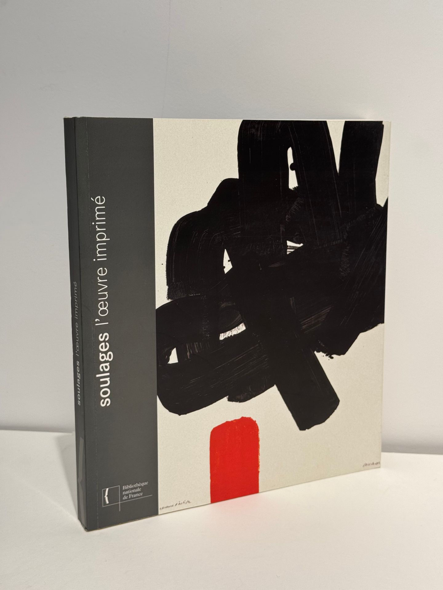[BEAUX-ARTS]
ENCREVE Pierre, Pierre SOULAGES, L’œuvre imprimé. Bibliothèque nationale de France, 2003.