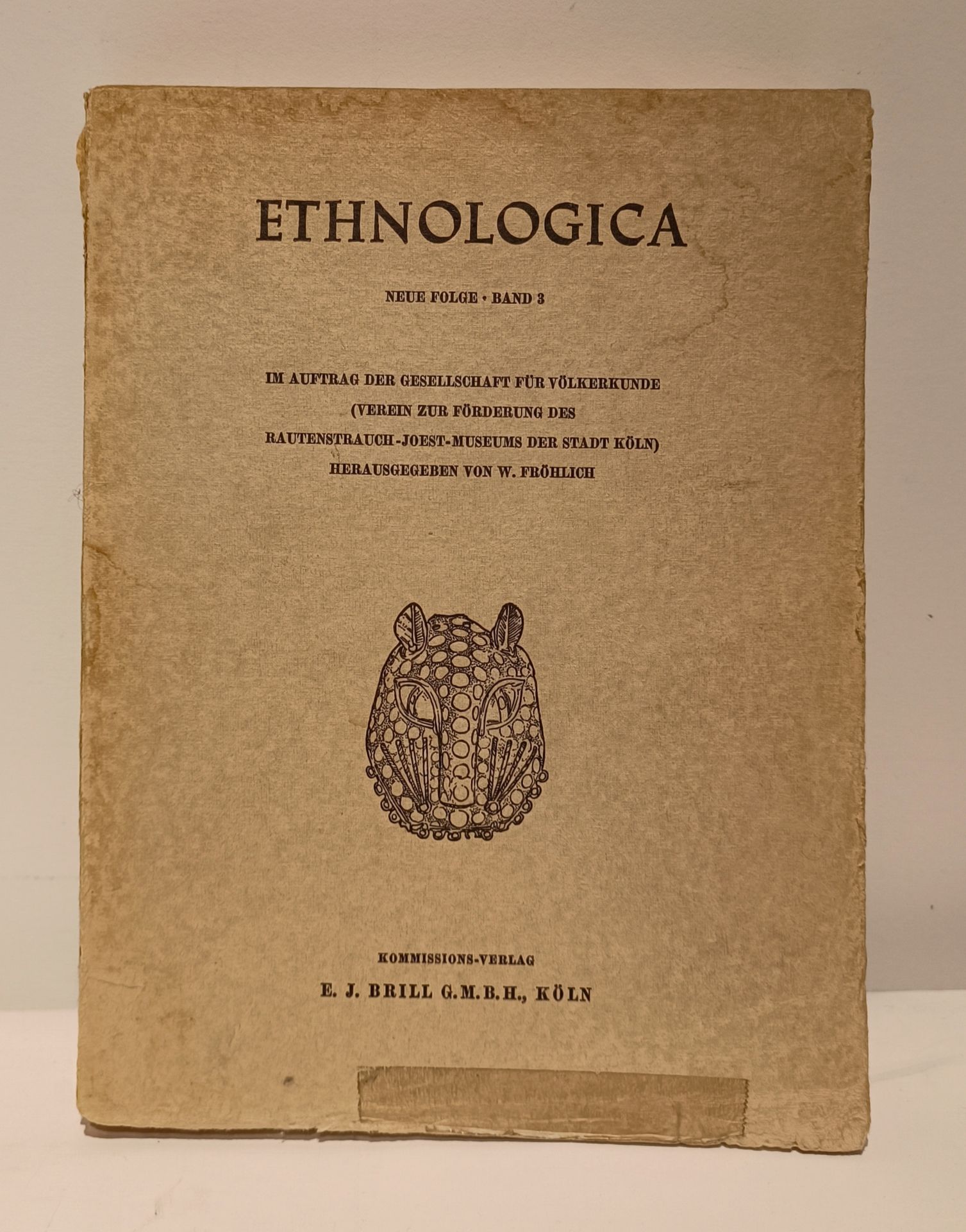 HEYDRICH M, Ethnologica. Neue Folge: Band 3 (1959-1968), Koln: Brill.