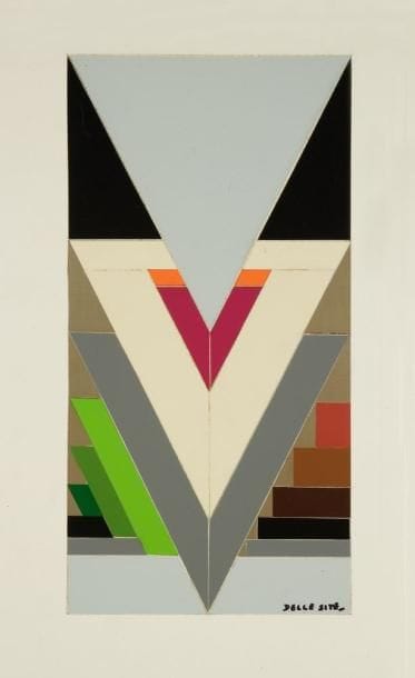 Mino DELLE SITE (1914-1996)
Signes du zodiaque - Capricorne, 1975. Collage. Signé en bas à droite. 70 x 50 cm Expositions: 1975 Rome, «Mino Delle Site Compositions Visio-conceptuelles», Galerie Remo Croce 1989 Lecce, Musée provincial, Mino Delle Site, Aeropittura et au-delà, depuis 1930 1997 Rome, Rétrospective Mino Delle Site, Association Athenaeum N.A.E. 2005 Bari, Exposition personnelle, Galerie La Panchetta 2006 Rome, Mino Delle Site, Galerie Nationale d?Art Moderne - Musée Boncompagni Ludovisi 2006 Lecce, Musée provincial, Mino Delle Site (Dixième anniversaire de sa mort)