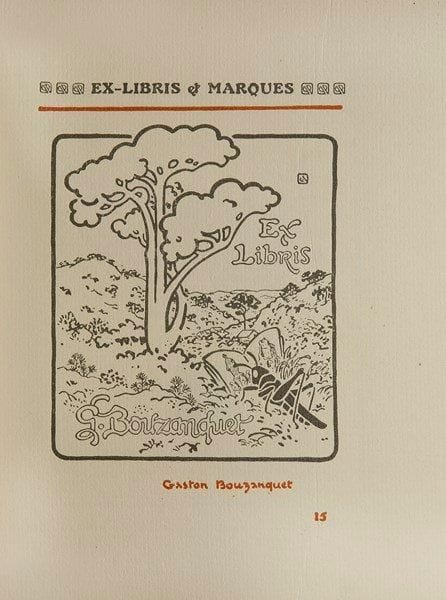 George Auriol (Jean-Georges Huyot, dit) (1863-1938)
Le Troisième Livre des cachets, marques et monogrammes dessinés par George Auriol. Paris, Henri Floury, 1924. Un vol. in-8, broché, couv. illustrée rempliée. Ex. très frais