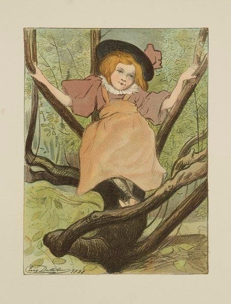 Eugène DELATRE (1864-1938)
Kacia. 1898. Lithographie. 210 x 288. I.F.F. 7-2. Impression en couleurs. Parfaite épreuve sur vélin ivoire. Toutes marges. Tirage pour L?Estampe Moderne (timbre sec: Lugt 2790)
