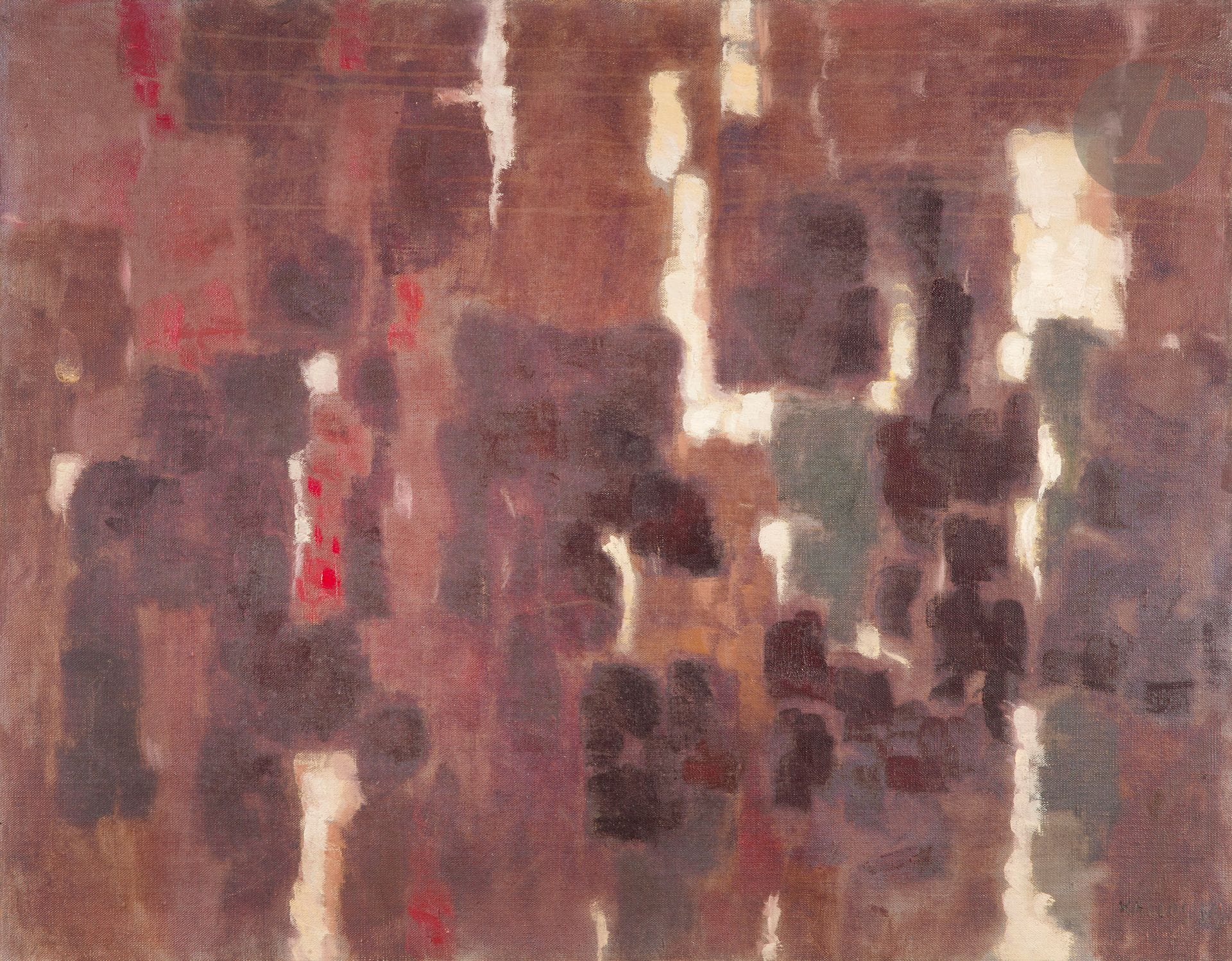 Paul KALLOS (1928-2001)
Lava, 1954
Oil on canvas.
Signed and dated lower right.
54 x 73 cm

Exhibition : 
Paul Kallos, œuvres 1954-1989, Musée d'Évreux - Ancien Évêché, April 29 - June 25, 1989; Musée Denys Puech, Rodez, September 8 - November 6, 1989, catalog, reproduced p. 11.

Bibliography : 
Philippe-Alain Michaud, Kallos, Paris, Éditions Cercle d'art, 1992, reproduced p. 21.