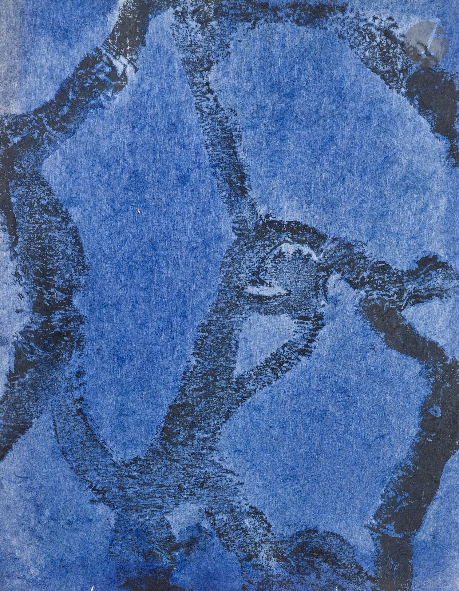 Claude VIALLAT (né en 1936) 
108pp1974,1974
Acrylique sur papier.
Tampon des Archives Jean Fournier au dos.
48 x 37,5 cm

Un certificat de l'artiste, en date du 28 octobre 2025, sera remis à l'acquéreur.