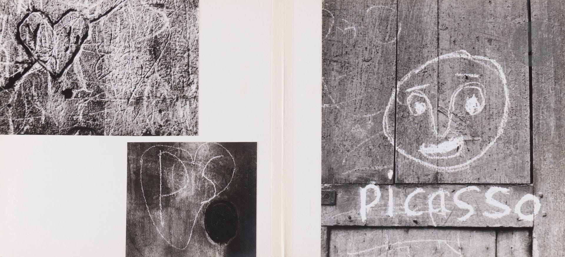 Unidentified photographer 
L'îlot insalubre N° 11, [Belleville, Paris], 1958 to 1965.
Portraits. Passage des Muriers. City of Paris renovation plan for insalubrious block no. 11. Construction site closed to the public. Graffiti. Rue des Panoyaux. Rue des Partants. Rue des cendriers. Rue des platrières. 
Book model in-4, titled and dated on the title page, composed of 33 vintage silver prints mounted on cardboard. 
Size of prints : from 6 x 17 to 23 x 23 cm
