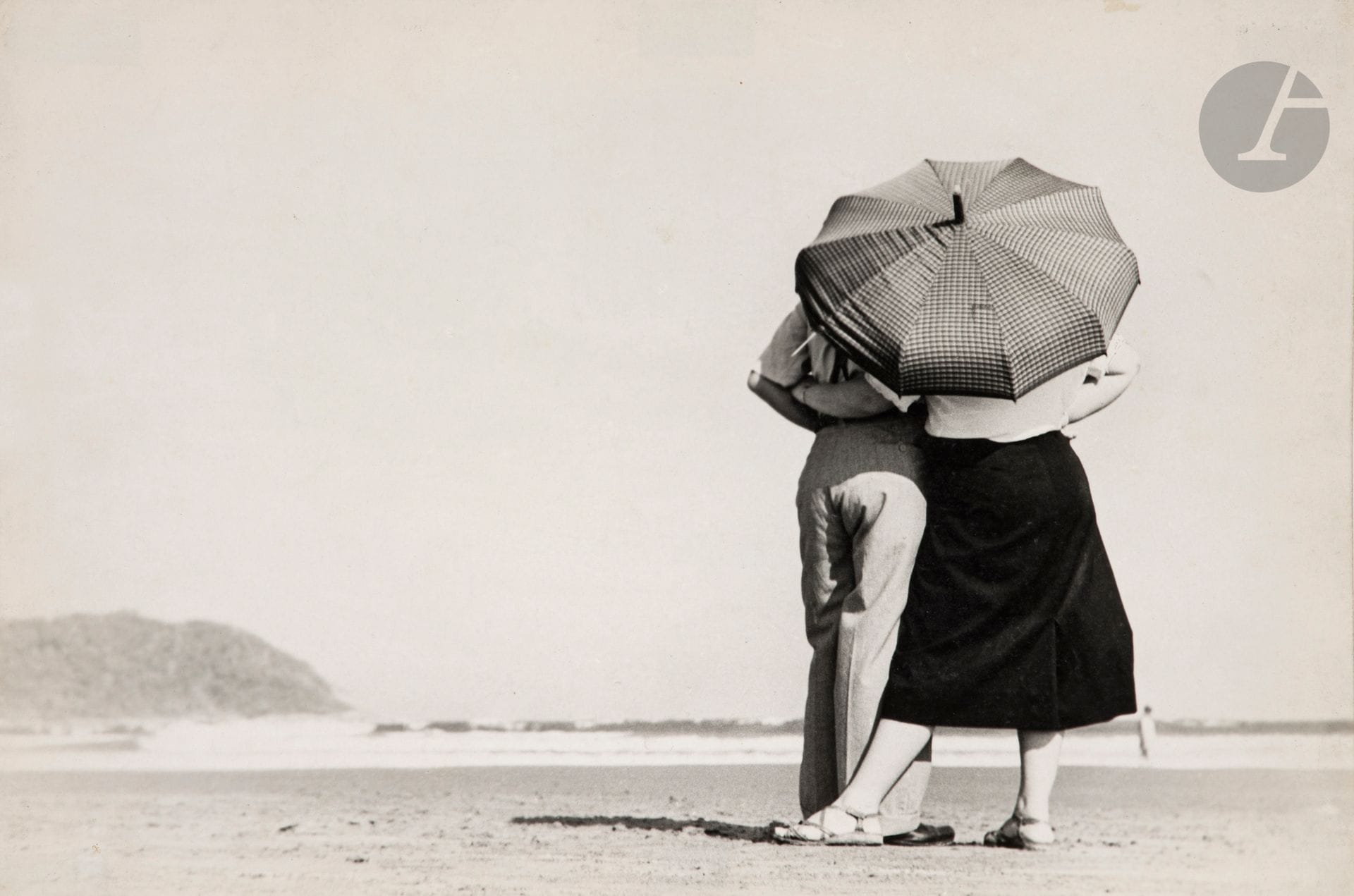 Eduardo Salvatore (1914-2006) 
Férias, c. 1963. 
Vintage silver print on Agfa-Brovira paper. Foto-Cine Clube Bandeirante" stamp with photographer's credit and title in ink, as well as three other photo club stamps, exhibition label and annotations on verso. 
26.5 x 38.8 cm
