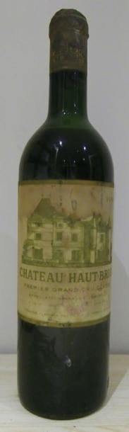 1 Bouteille CH. HAUT-BRION, 1° cru Pessac-Léognan 1956 (elt, MB)