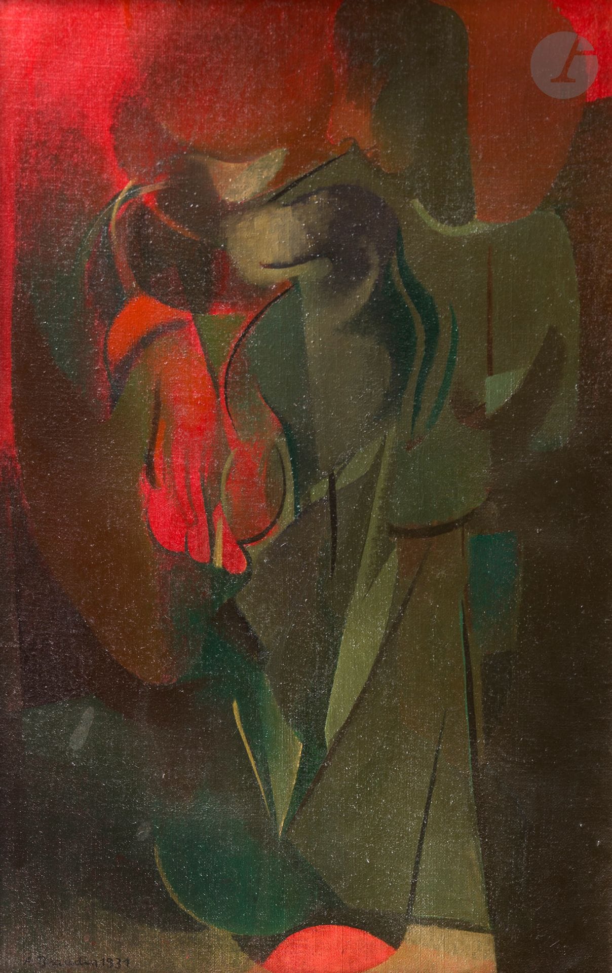 André BEAUDIN (1895-1979)
Seated woman, 1931
Oil on canvas.
Signed and dated lower left.
Titled on the stretcher.
100 x 65 cm

Provenance :
Collection Max Pellequer, Paris (inscription on frame).
 
Bibliography: 
Patrick-Gilles Persin, André Baudin, Paris, Éditions Louise Leiris, 2007, reproduced on p. 77.