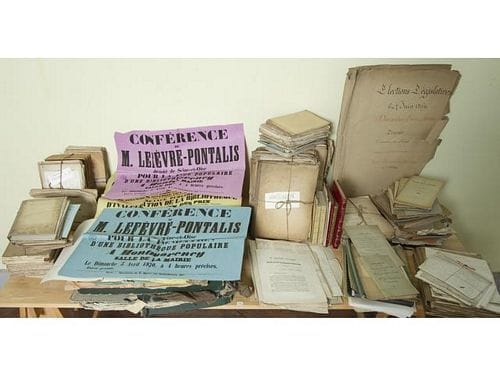 Archives politique de la famille Lefèvre Pontalis (Antonin et Germain), discours manuscrits et tapuscrits, affiches électorales, correspondance, XIXe-XXe. On y joint quelques textes de Casimir Leconte. (État d'usage).