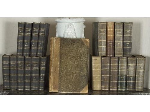 Revue Politique et Parlementaire, 1896 à 1901 (10 vol.) ; Annuaire des 2 Mondes, 1856-1867 (10 vol.) ; Atlas de géographie Moderne, 1894.