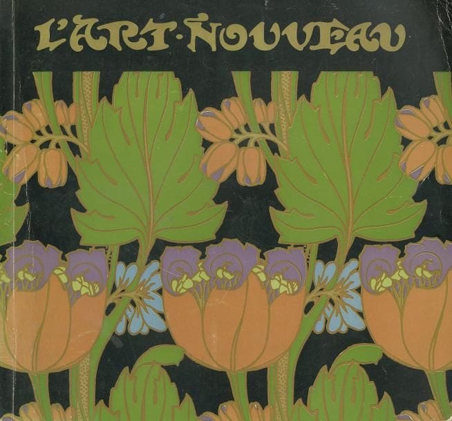[ART NOUVEAU] Ensemble de sept ouvrages:- L?Art Nouveau - Préface de Maurice Rheims. Catalogue d?exposition, Grand Magasin Seibu de Shibuia, Tokyo, novembre 1968. Sans pagination. Envoi autographe de Jean Soustiel et Jean-Pierre Camard. - Maurice RHEIMS. L?Objet 1900. Éditions Arts et Métiers Graphiques, Paris, 1964. 160 pp.- Robert SCHMUTZLER. Art Nouveau. Éditions Harry N. Abrams Inc., New York, 1962. Textes en anglais. 322 pp. Ouvrage gondolé.- Rossana BOSSAGLIA. Le Mobilier Art Nouveau. Éditions Grange-Batelière, Paris, 1972. 64 pp.- Edith MANNONI. Style 1900, Meubles et ensembles. Éditions Charles Massin, Paris, 1968. 78 pp. Envoi autographe de Jean (Soustiel ?).- Art Verrier 1865-1925 - Avant-propos d?Henri Fettweiss. Catalogue d?exposition, Congrès International du Verre, Bruxelles, juin-juillet 1965. Éditions Musées Royaux d?Art et d?Histoire, Bruxelles, 1965. 46 pp + planches. Volume gondolé.- Kurt DINGELSTEDT. Le Moderne Style. Traduit par Simone Wallon. Éditions Presses Universitaires de France, Paris, 1959. 46 pp. Jaquette détériorée.Provenance:Bibliothèque Lynne Thornton