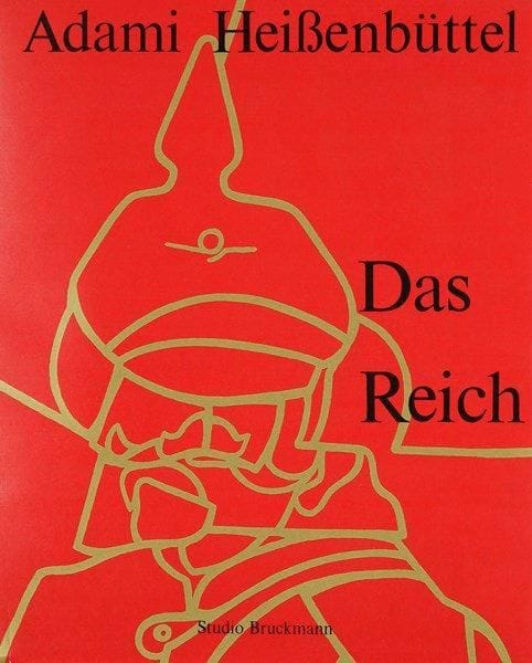 Valerio ADAMI (Né en 1935)
Das Reich. Livre illustré de 10 sérigraphies. Signé par l'artiste. Edition Maeght, Paris 1974. Exemplaire n°429/450. H:50 x L: 42 cm