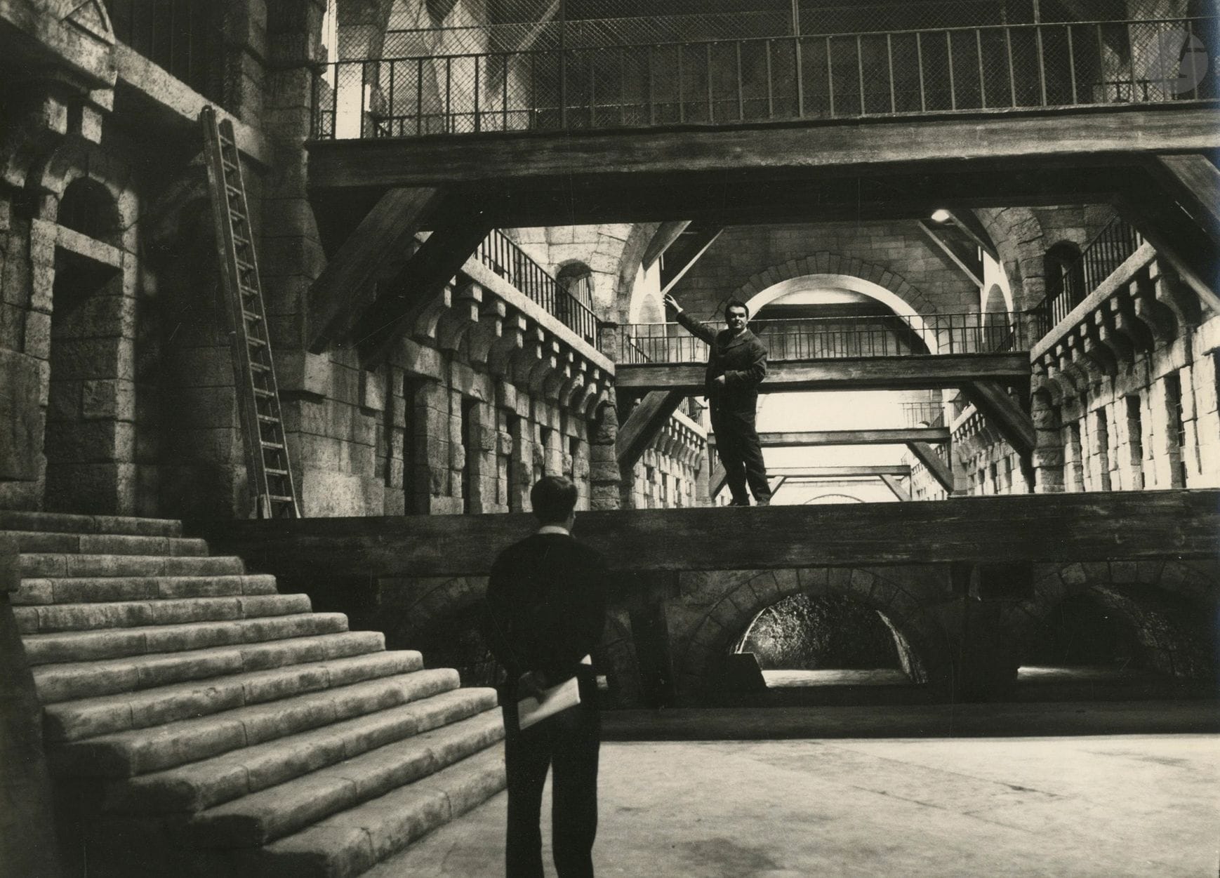 Pierluigi Praturlon (1924-1999)
Alain Delon, Barbara Lass, Carlo Pisacane sur le tournage de Che gioia vivere de René Clément, 1960.
12 épreuves argentiques d'époque. Tampon "Copyright - Pierluigi", tampons d'agences, dates et légendes aux versos.
Formats : de 18 x 24 à 22 x 30 cm