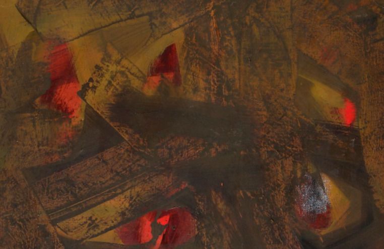 Guido LLINAS [Cuban](1923-2005)
Painting, 1964
Oil on canvas.
Signed and dated lower right.
Signed, dated and titled on the back.
65 x 92 cm

The work is referenced in the archives of the Guido Llinas Estate.