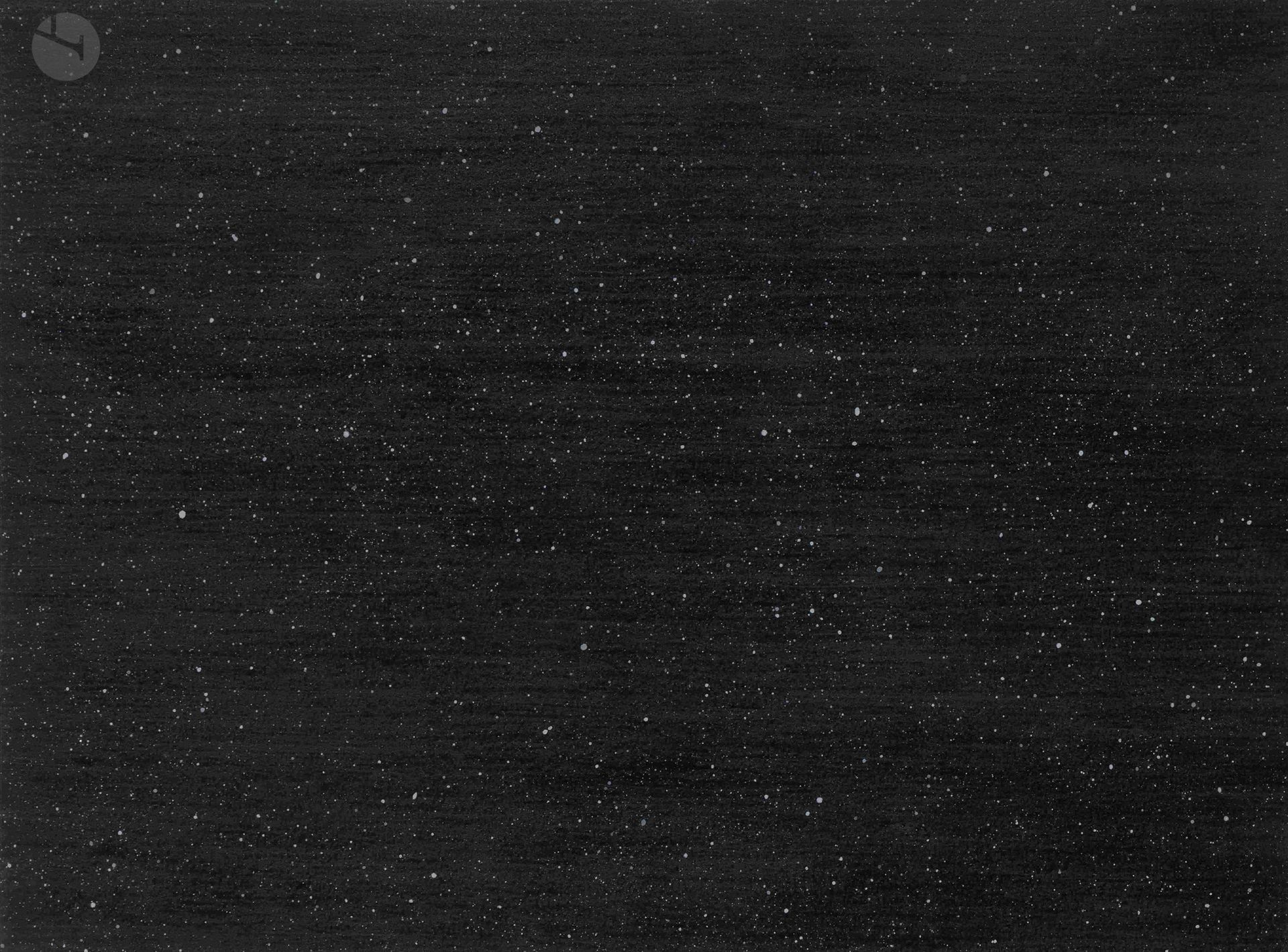 Oscar TURCO [Mexican] (b. 1949) Roma, Firmamento series, 2005 Pencil and acrylic on cardboard, unsigned. 30 x 40 cm