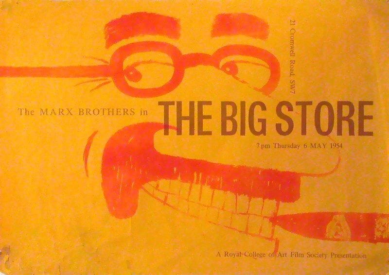 ANONYME
The Marx Brothers in THE BIG STORE - Now nearly £ 14 as a postman, 1954. Affiche. B.E. (Froissures). 53 x 77 cm