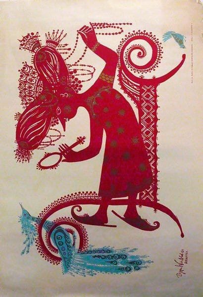 Björn WIINBALD (1918-2006)
Vanitas (2) - Det Lille Thehus (2), 1954. 4 affiches dont 2 avant la lettre. Signée et datée en bas à gauche. B.E. (Petites déchirures et taches). Chaque: 125 x 86 cm