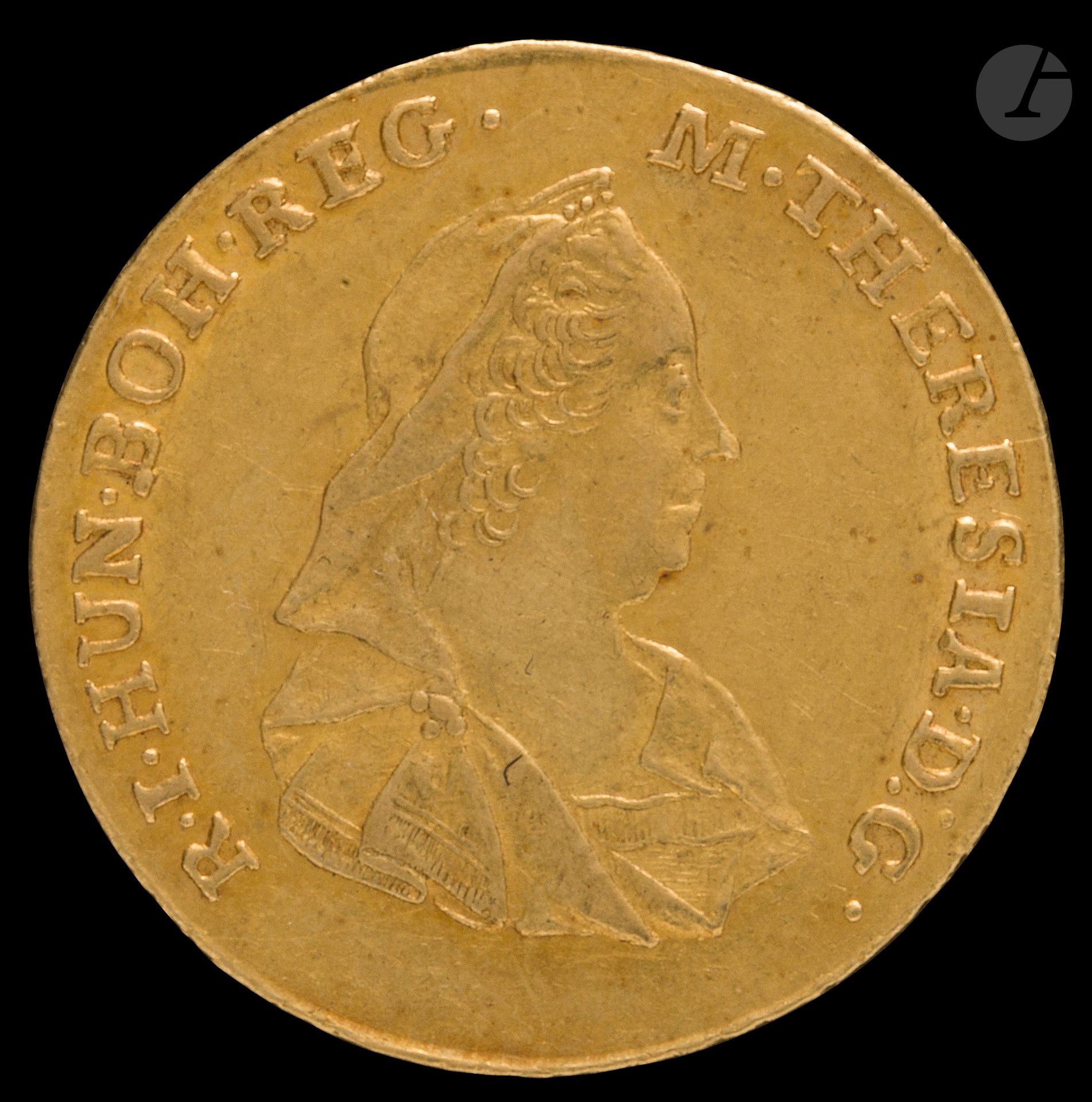 AUTRICHE-HONGRIE.
Marie-Thérèse (1740-1780).
2 Ducats. Or. 1772. 6,98g.
Friedberg.541

TTB