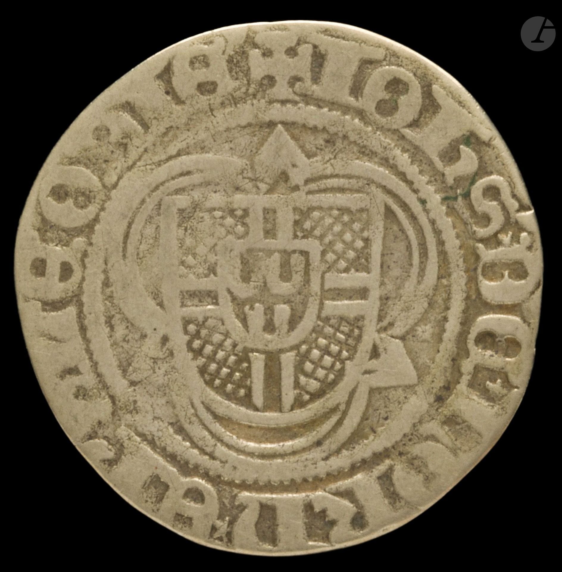 BELGIQUE.
Jean de Homes (1482-1506). 
Florin d’Or. Liège. Or. 1,92g.
Delm.333 -  Friedberg.300       

Poids léger. Très bas titre.
B