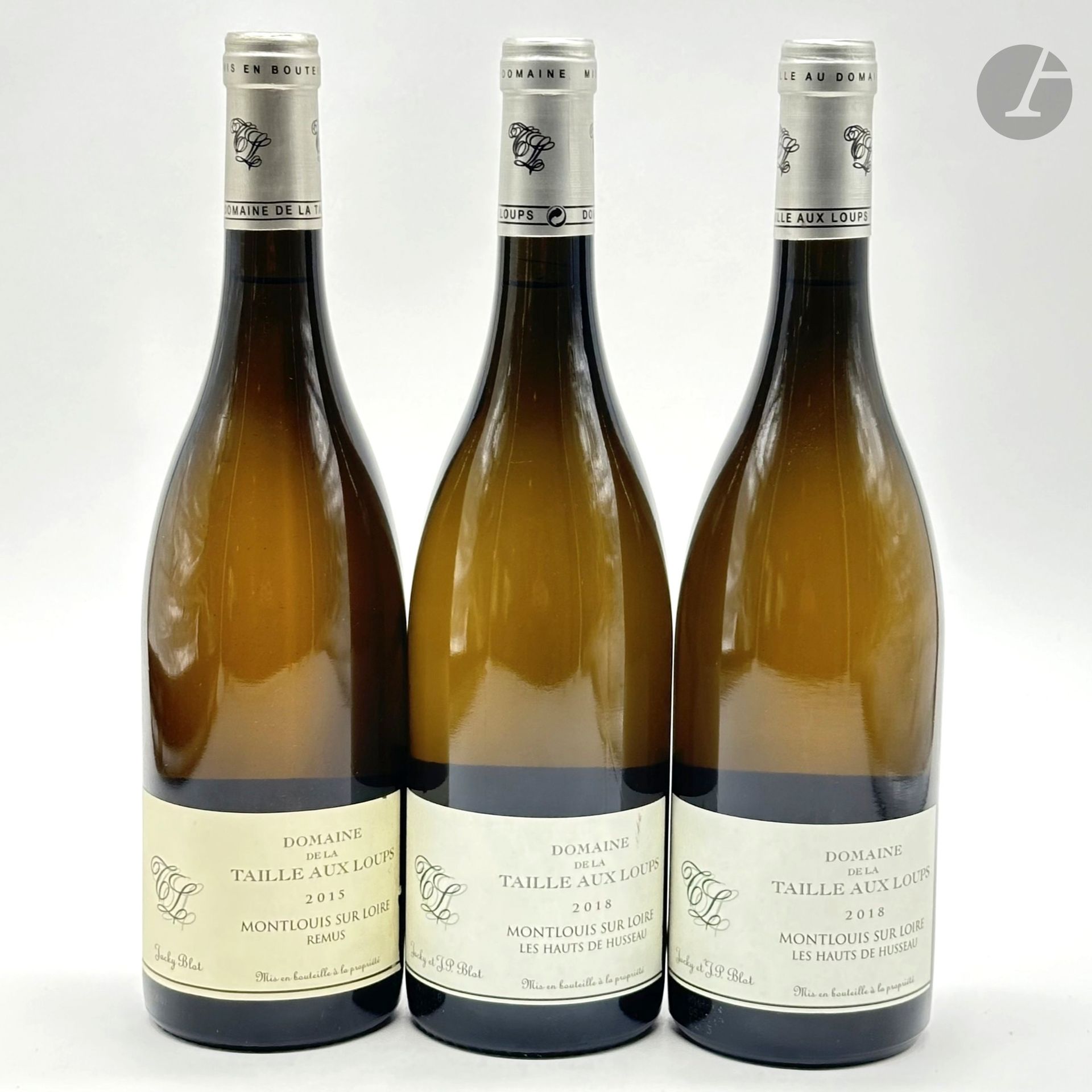 2 B MONTLOUIS SUR LOIRE LES HAUTS DE HUSSEAU, Domaine de la Taille aux Loups, 2018
1 B MONTLOUIS SUR LOIRE REMUS (e.l.a.), Domaine de la Taille aux Loups, 2015