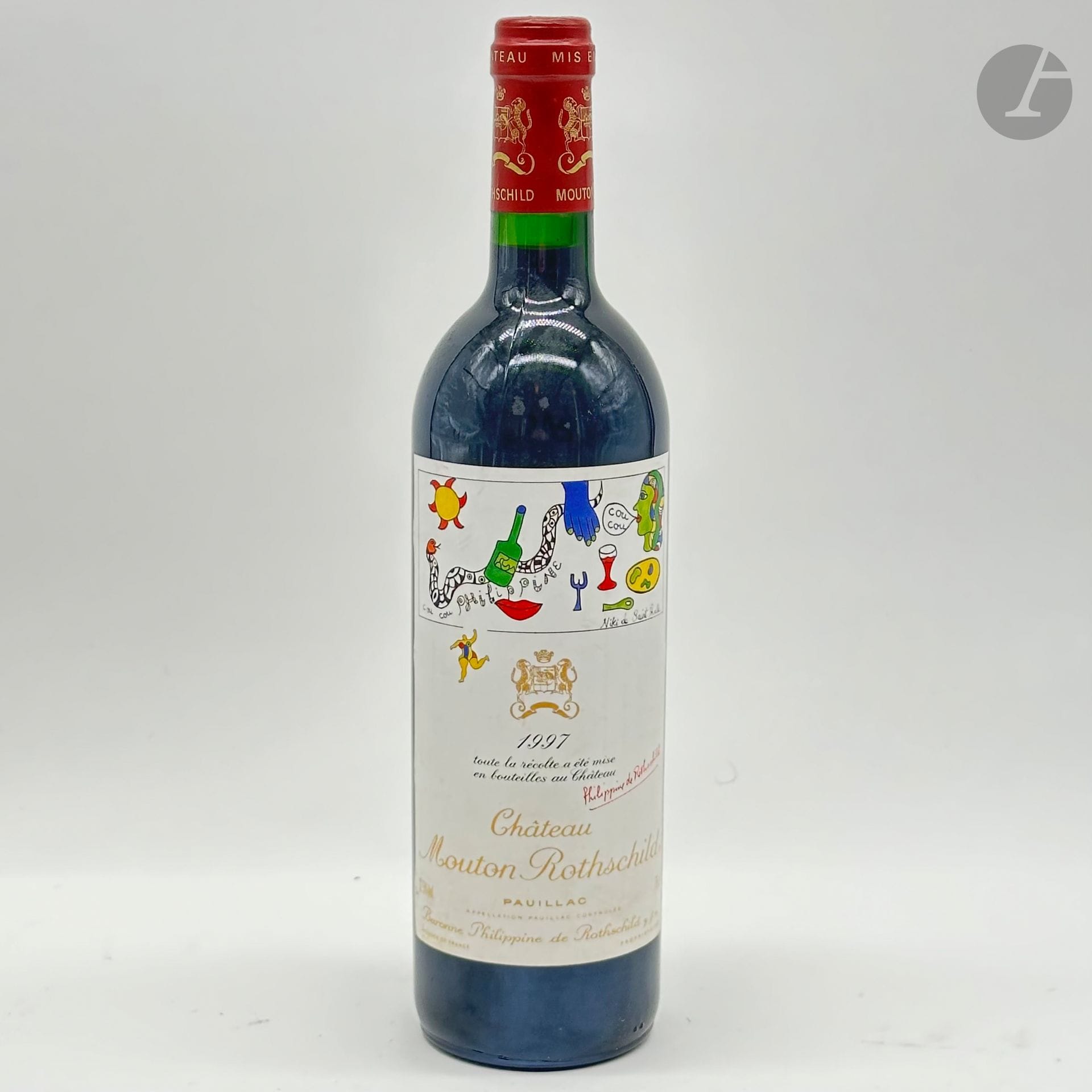 1 B CHÂTEAU MOUTON ROTHSCHILD (T.L.B.+), GCC1 Pauillac, 1997
