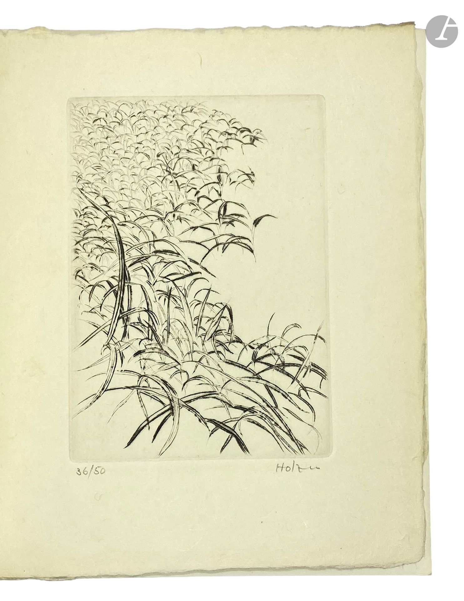 [REVIEW].
Clivages.
Paris: Clivages, [1974-1983]. - 4 volumes in-8 square, paperback.
Set of issues 1, 2, 4 and 7 of the journal Clivages, which appeared under the direction of Jean-Pascal Léger from 1974 to 2015.

A poetic and literary magazine, it also featured numerous artists such as Louis CORDESSE, Pascal KERN, Étienne PRAT, José QUIROGA, Olivier DEBRÉ, Pierre TAL-COAT, Etc.

FINE COPIES, EACH OF THE 50 ENRICHED WITH AN ORIGINAL SIGNED AND NUMBERED ARTWORK.

Number 1 features an original etching by Fred-André HOLZER (1935-2017) on japon nacré, number 2 an original etching by Louis CORDESSE (1938-1988) on papier vélin, number 4 an original etching by Gisèle CELAN-LESTRANGE (1927-1991) on papier vélin and number 7 an original etching by André MARFAING (1925-1987).

Copies complete with trailers, except for number 7.
Spines sunned.