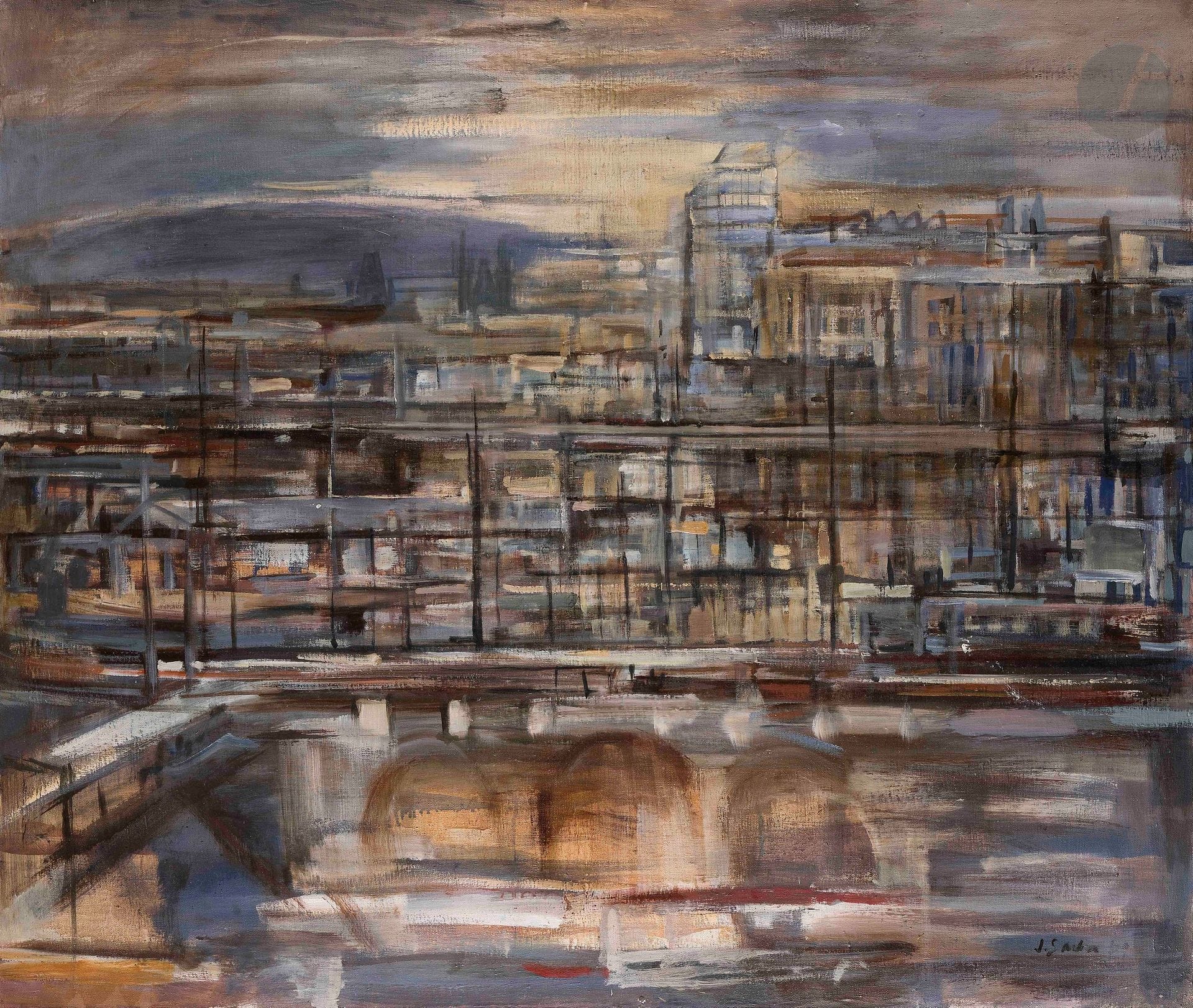 Josef SASKA (born in 1949) 
Paris, 1987 
Oil on canvas. 
Signed lower right. 
90 x 120 cm 
Framed.




Keywords:
Judaica, Jewish, Hebrew, rabbis, Torah, Hebrew, Hebraica, Judaism, synagogue, Zionism, Passover, Haggadah, Passover, menorah, Hanukkah, Torah, Juden, Israelite, Israel, antisemitism, Dreyfus, Megillah, Sephardic, ketubah