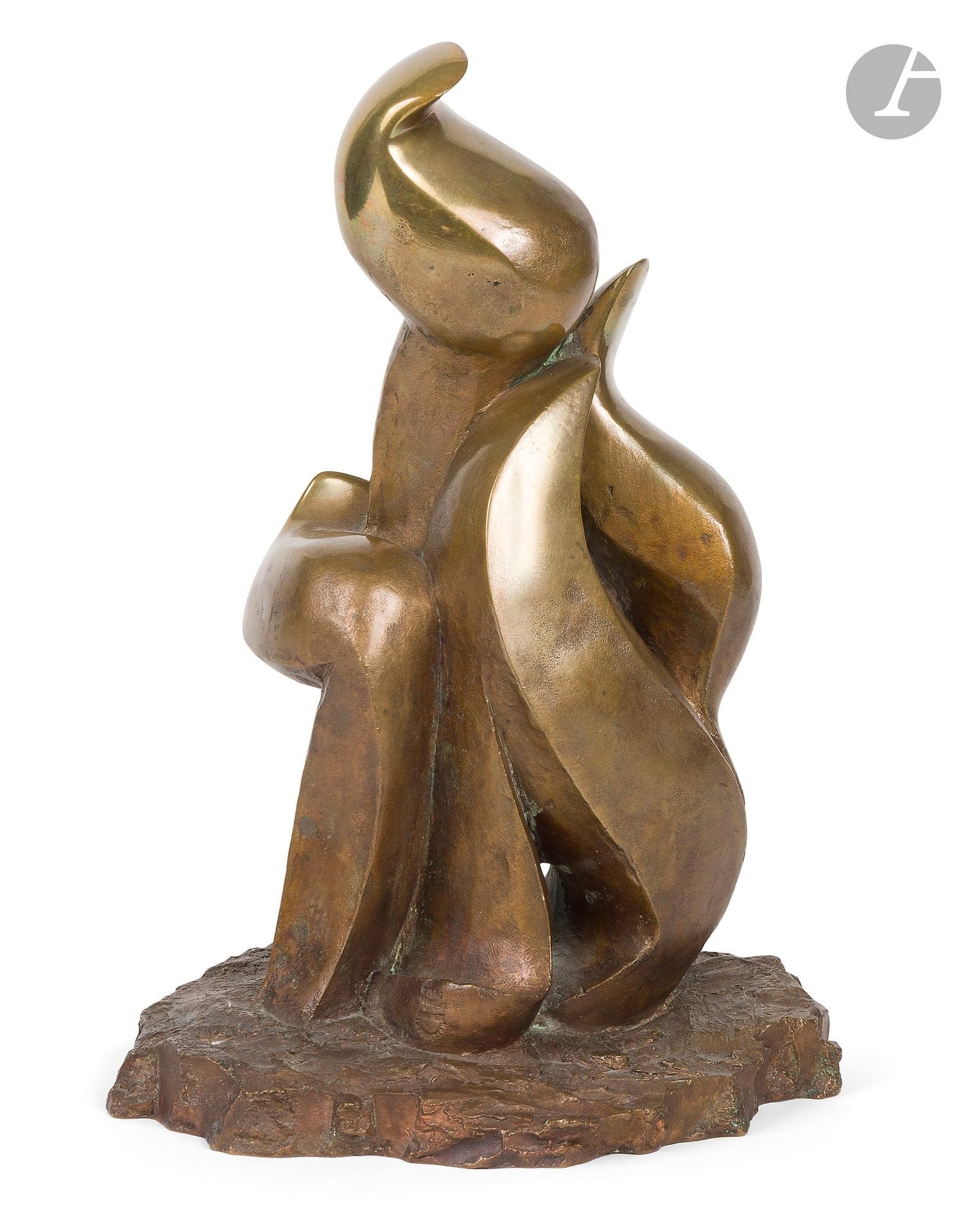 Myriam FRANCK (née en 1948) 
La danse des lettres hébraïques 
Épreuve en bronze patiné. Signée et numérotée 3/8. Cachet de fondeur. 
Hauteur : 28 cm




Mots clés :
judaïca, juif, juive, hébreux, rabbins, jewish, torah, hebrew, hebraica, judaisme, synagogue, sionisme, pessah, pessach, haggada, haggadah, hagada, hagadah, passover, menora, menorah, hannuka, hannuca, hannoucca, hanouccah, torah, juden, israélite, Israël, antisemitism, antisémitisme, dreyfus, meguila, sepharade, sefarad, ketouba