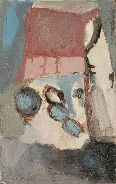 Yehuda Neiman (né en 1931)
Nature morte Huile sur toile. Signée en bas à gauche. 35 x 22 cm
