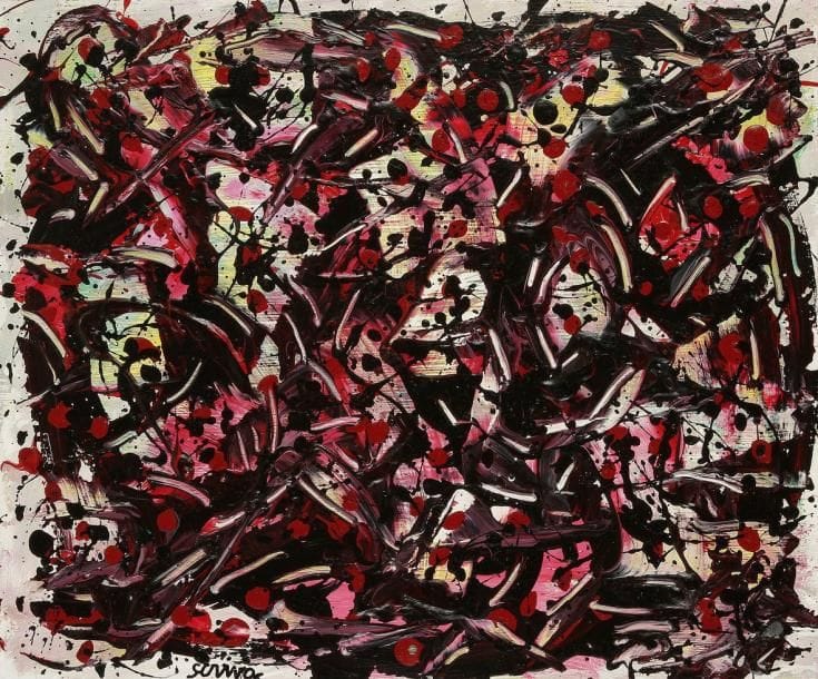 SCRIVO (né en 1942)
Lifes?s different roads 878, 1976. Acrylique sur panneau. Signée en bas à droite. Signée, datée et titrée au dos. Cachet de l?atelier. 50 x 60 cm. Expositions: - Arles, 2001. - Lineart, Gand, 2000. Bibliographie: L?oeuvre sera incluse dans le catalogue raisonné actuellement en préparation. Un certificat du Docteur Gloria Jiménez Tobon, directrice de la Fondacion Scrivo, sera remis à l?acquéreur