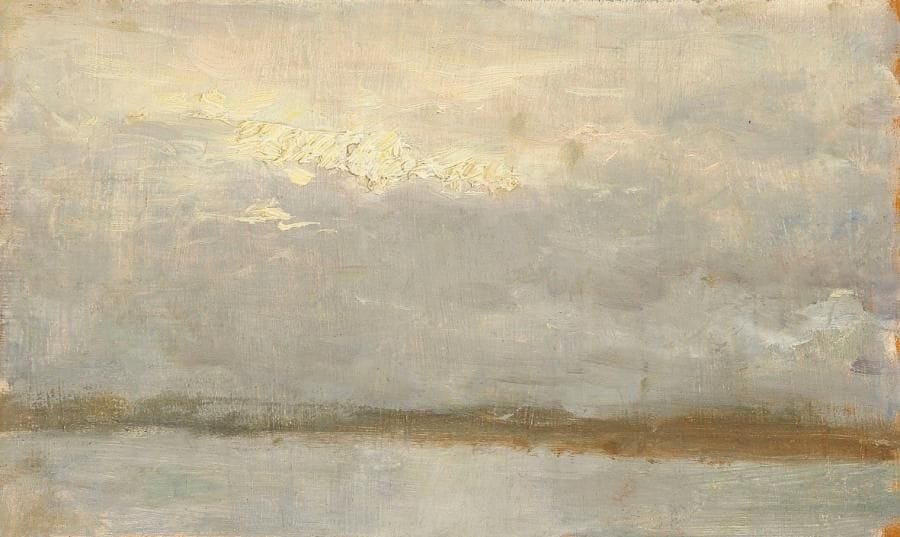 Félix Resurreccion HIDALGO Y PADILLA [philippin] (1857-1915)
Marine ensoleillée. Huile sur panneau. Annotée F. Hidalgo au dos. 14 x 23,5 cm. Vendu sur folle enchère