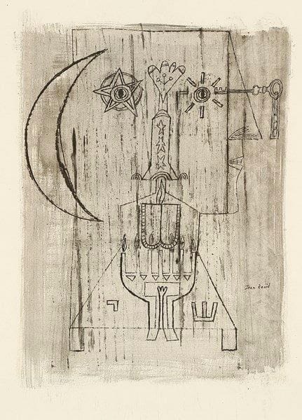 Jean DAVID (1908-1993)
Personnage Encre et lavis. Signée en bas à droite. 38 x 27,5 cm