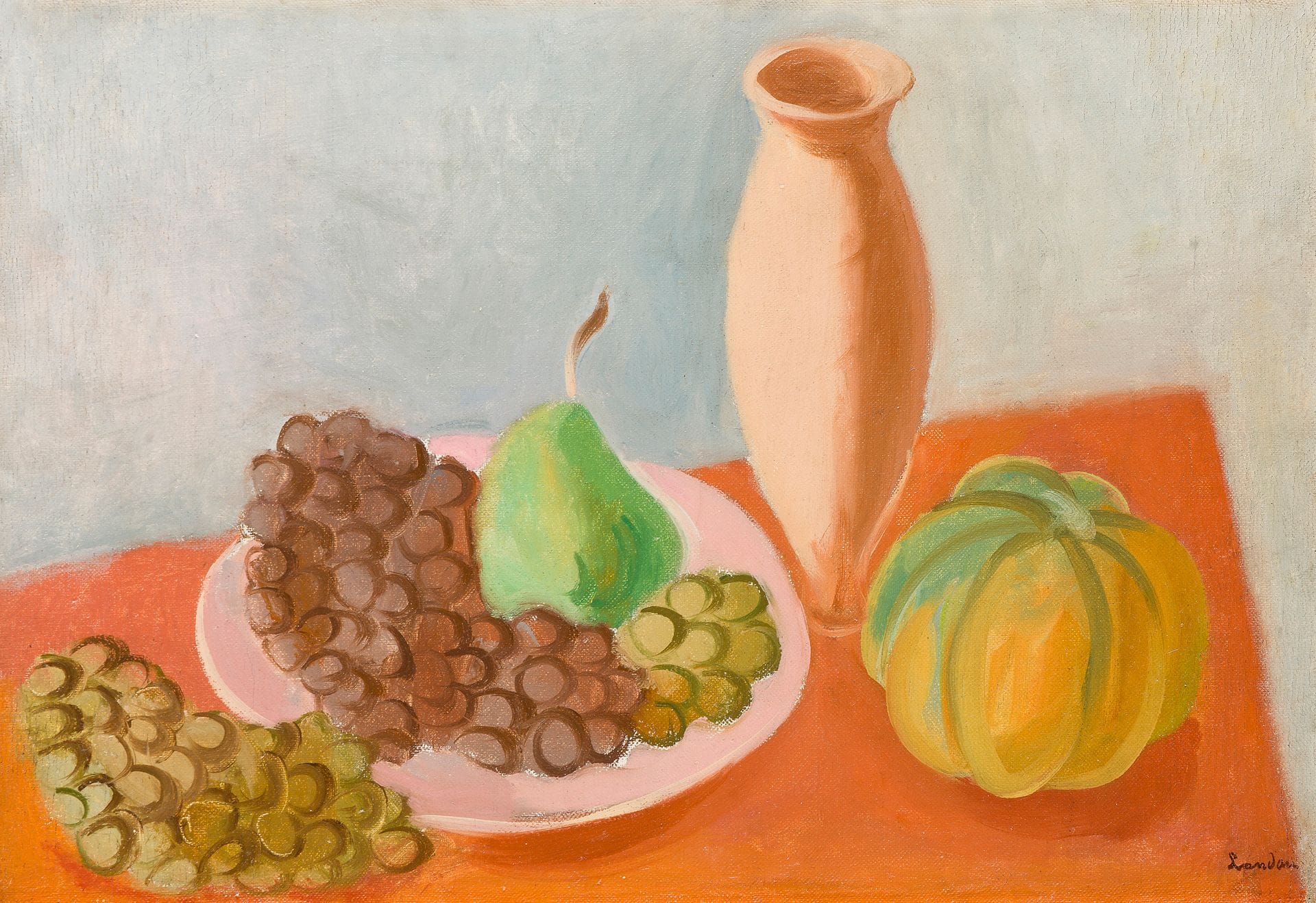 Zygmunt LANDAU (1898-1962)
Still life
Oil on canvas.
Signed lower right.
38 x 55 cm

[Poland] [Polish art] [sztuka polska]