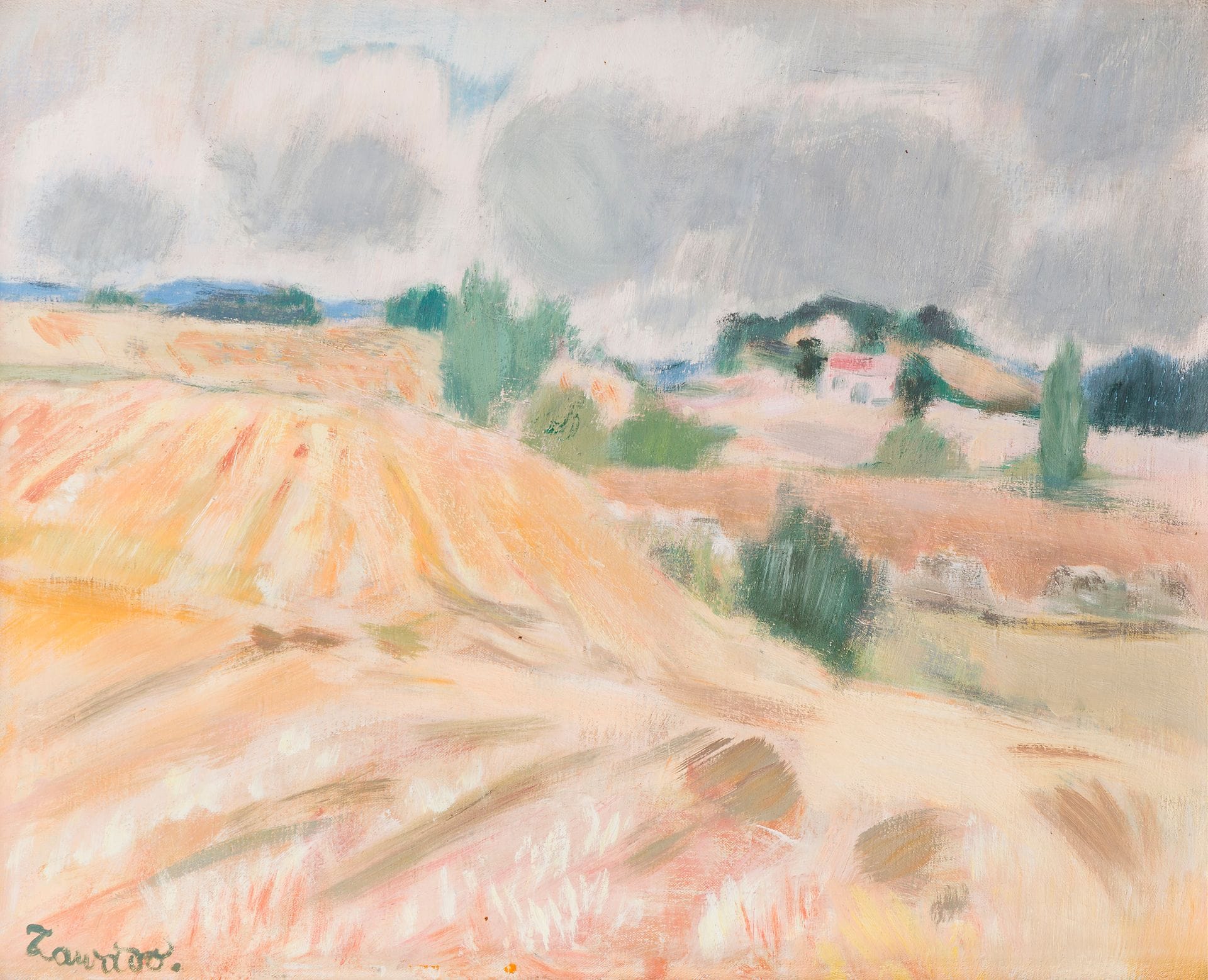 Jan-Waclaw Zawadowski, known as ZAWADO (1891-1982)
View of a farm in Provence
Oil on canvas.
Signed lower left.
50 x 61 cm

[Poland] [Polish art] [sztuka polska]