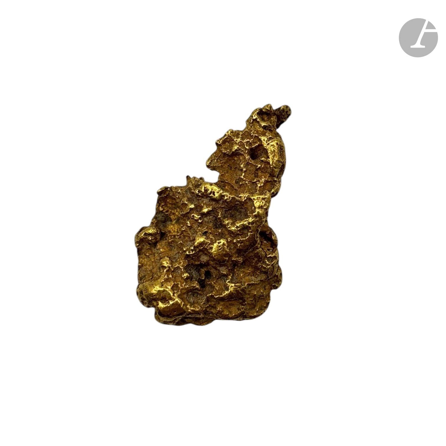 Une pépite en or jaune 900/°°°. 
Poids net : 49.8 g

FRAIS ACHETEUR : 8% HT