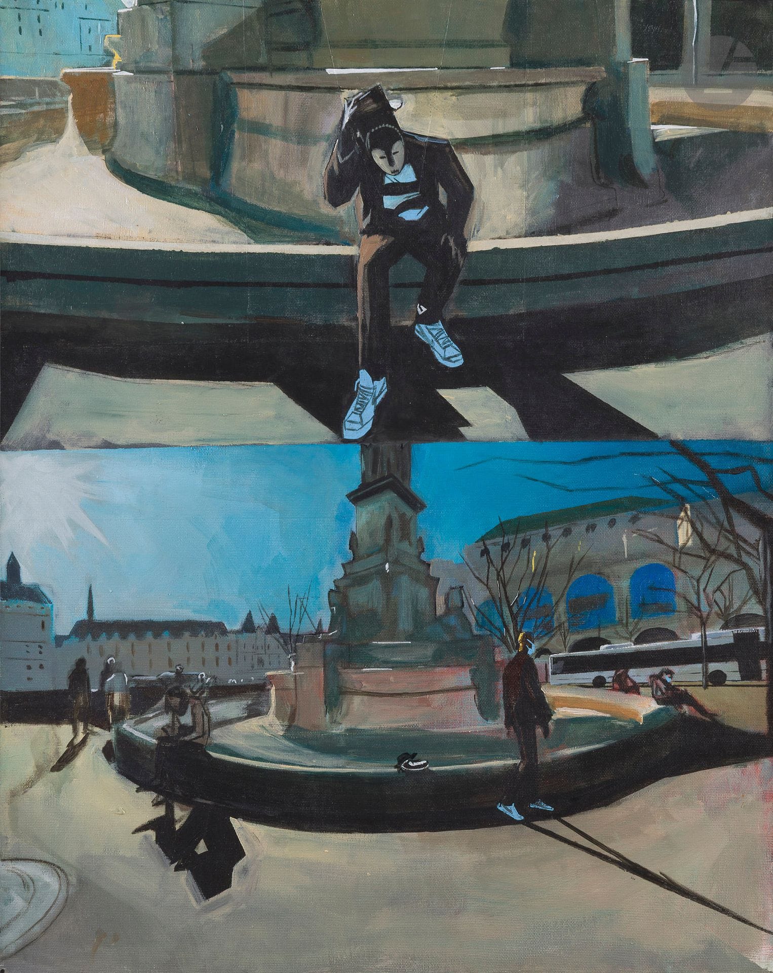 Baye-Dam CISSÉ dit RAKAJOO (né en 1986)
Sans titre, 2021
Acrylique sur toile.
Signée et datée au dos.
50 x 40 cm

Provenance : 
Danysz Gallery, Paris.