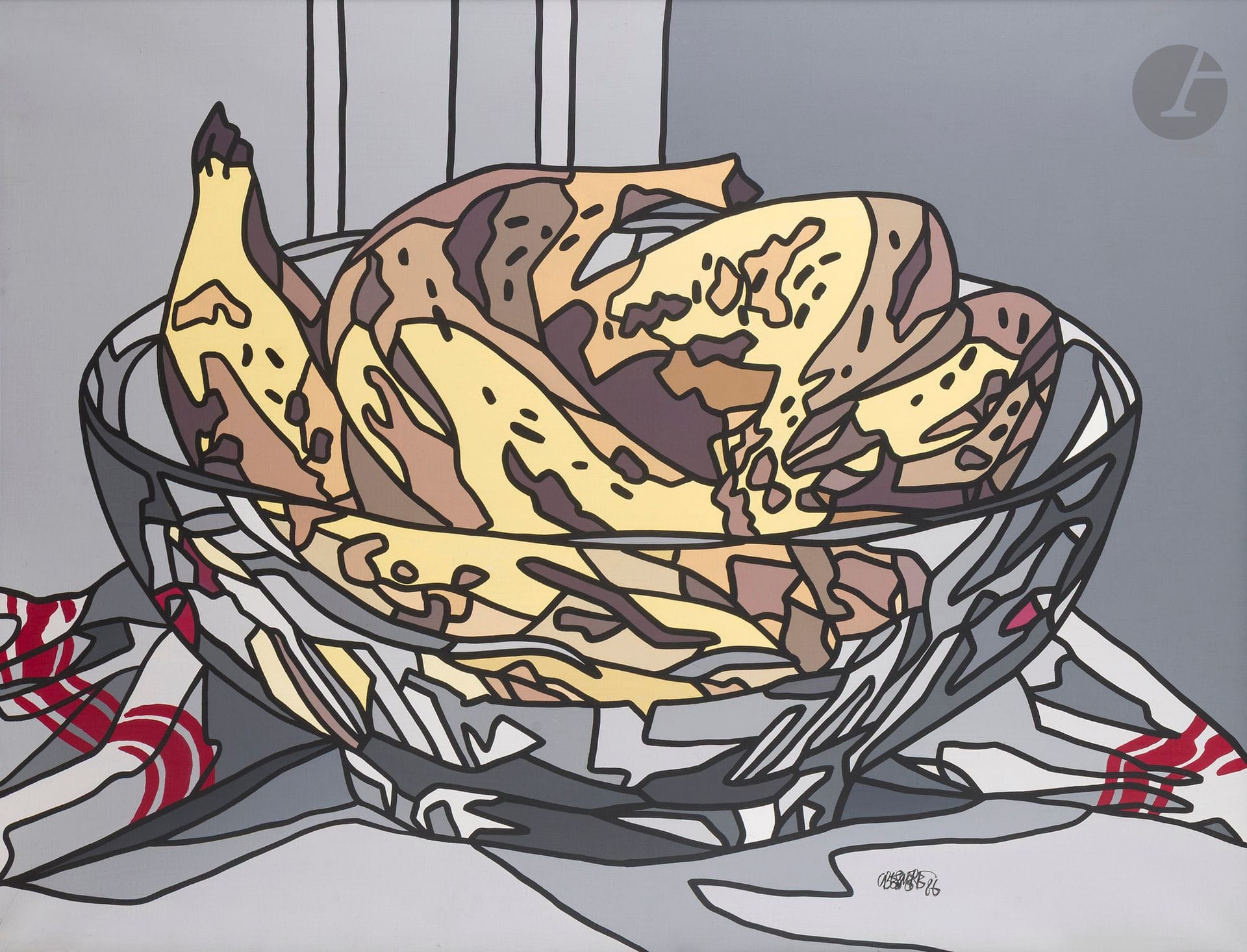 Christian BESSIÈRE (né en 1954)
La Ronde des Fauves, 1986
Acrylique sur toile.
Signée et datée en bas à droite.
81 x 116 cm

Provenance : 
Galerie Melki, Paris.