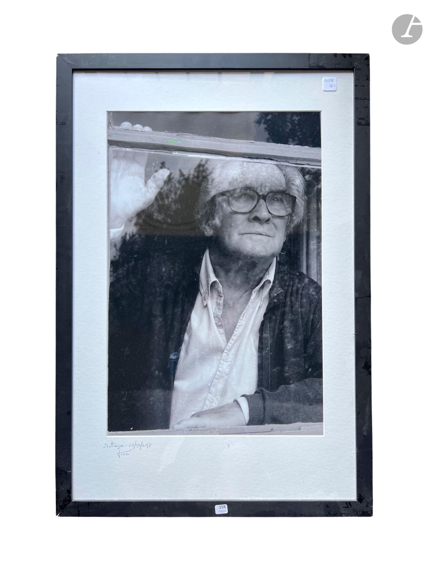 Kepa AKIXO dit ZIGOR (né en 1948)
Portrait photographique d’Alain Sistiaga, 2013
Signé, titré et daté en bas à gauche.
À vue : H. : 59 cm - L. : 39 cm