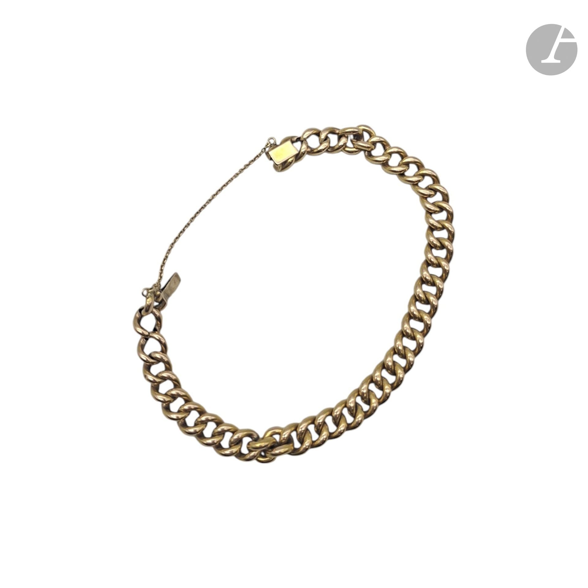 Bracelet souple en or jaune 750°/°°.
Poids net : 23,3 g

FRAIS ACHETEUR 8% HT