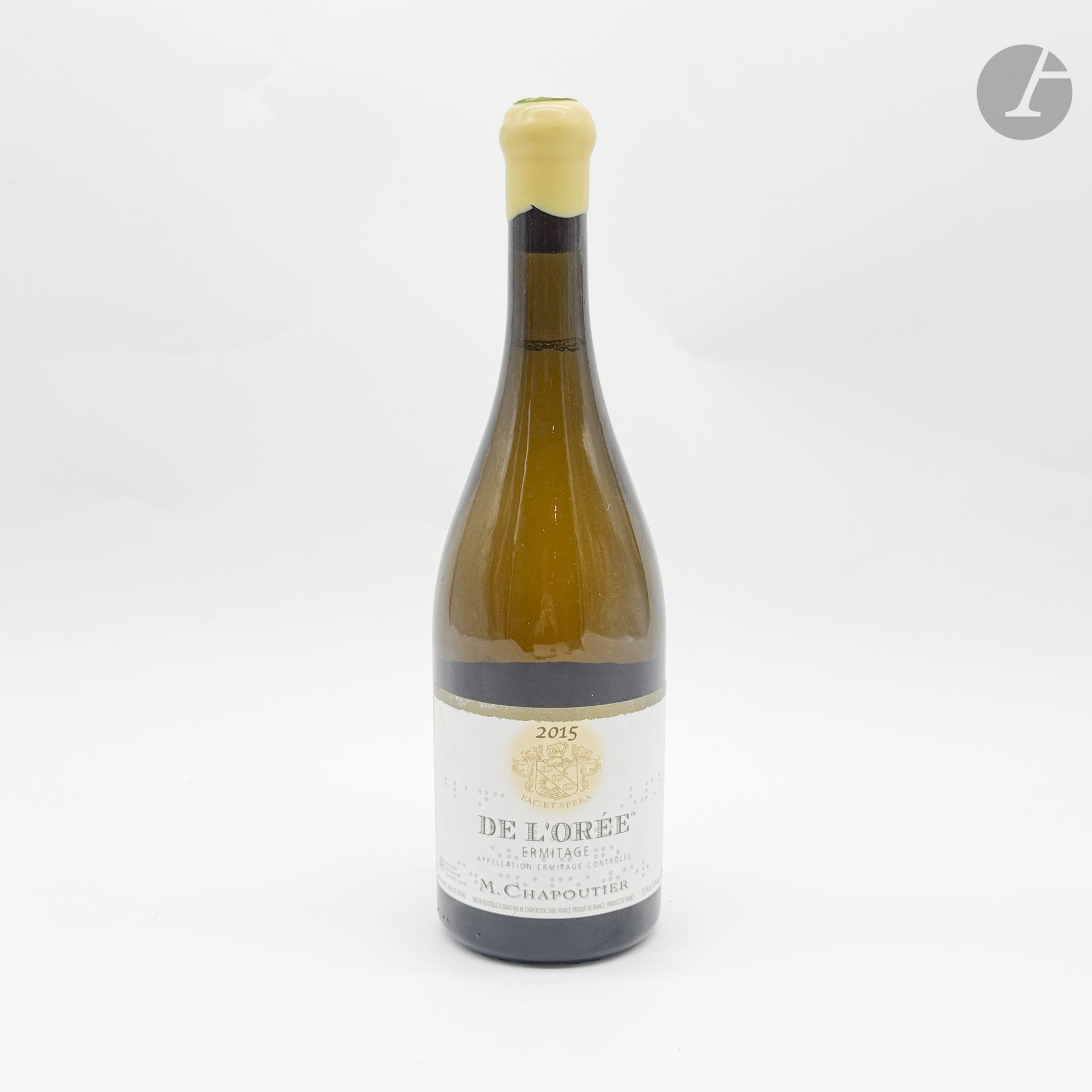 1 B ERMITAGE DE L'OREE, Chapoutier, 2015