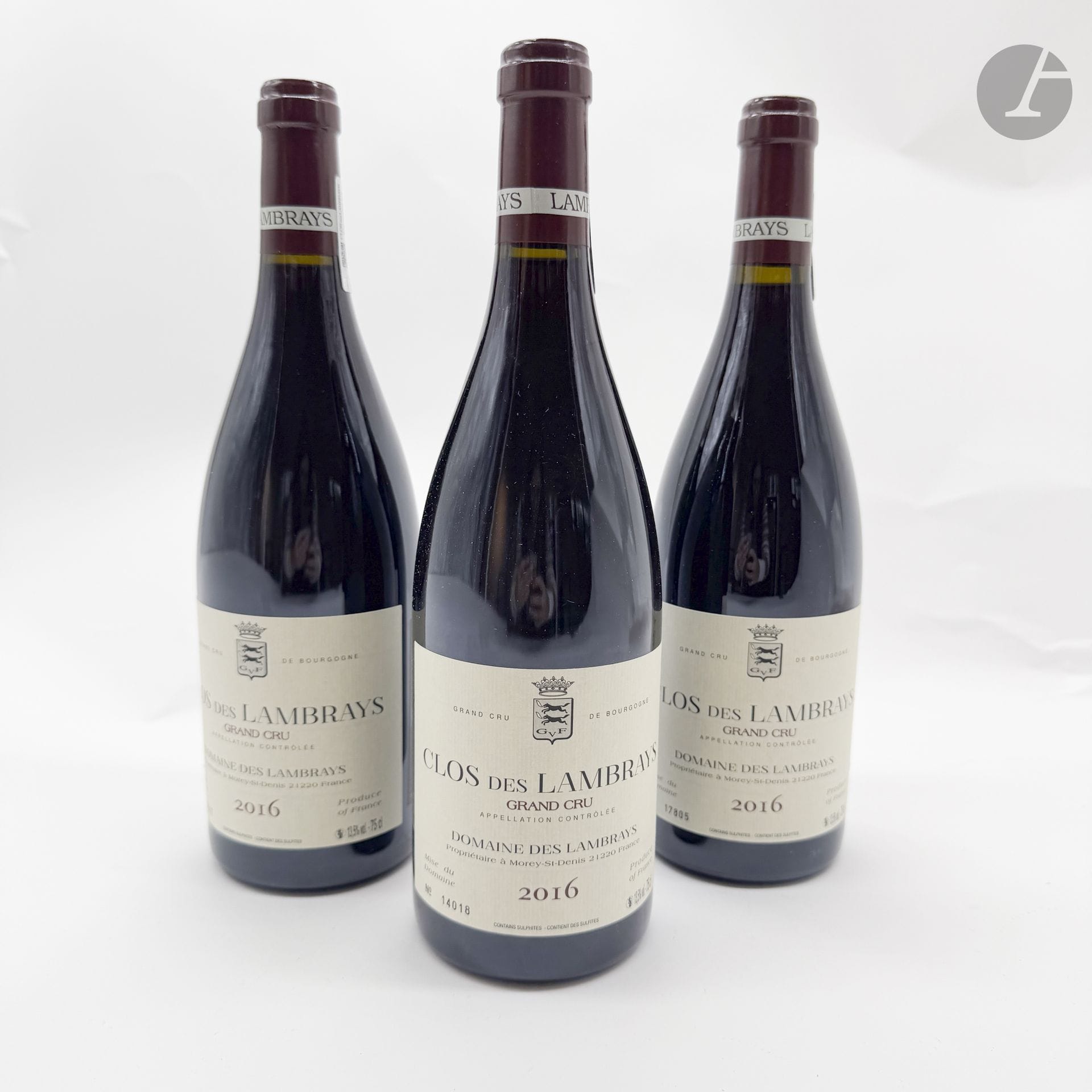 3 B CLOS DES LAMBRAYS (Grand Cru), Domaine des Lambrays, 2016