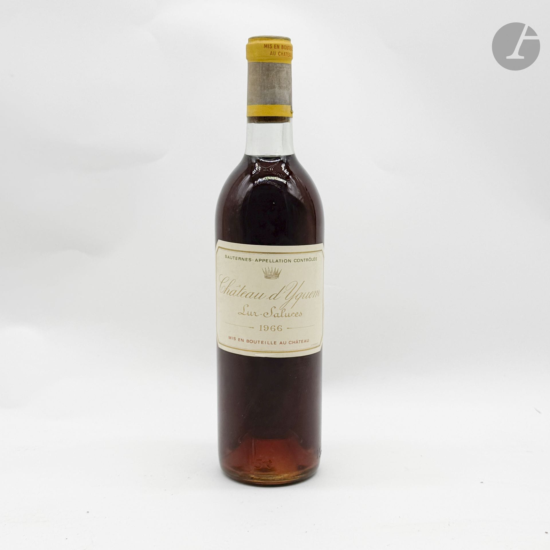 1 B CHÂTEAU D'YQUEM (T.L.B; e.l.s; c.s.), C1 Supérieur Sauternes, 1966