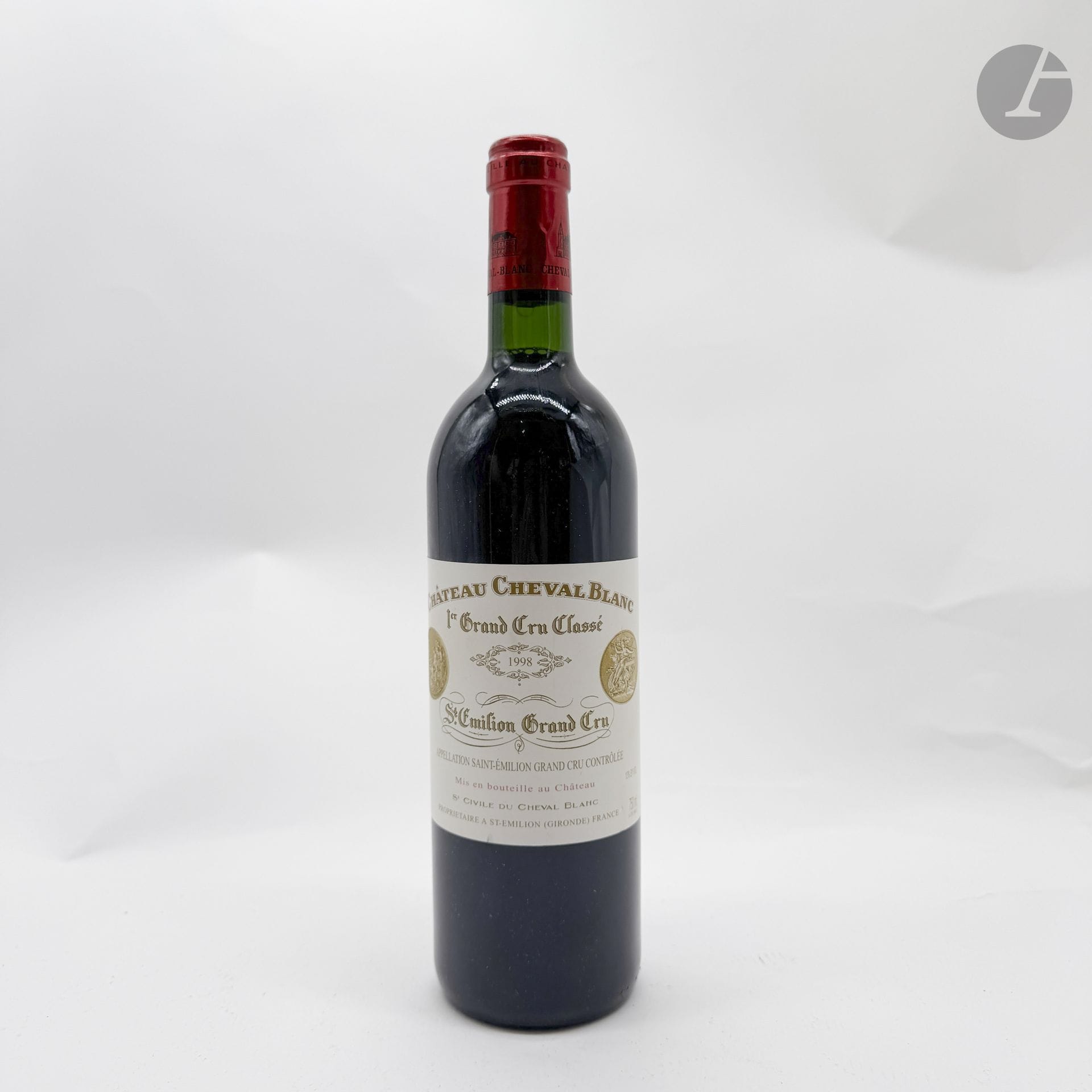 1 B CHÂTEAU CHEVAL BLANC (B.G; e.l.a.), GCC1A Saint-Emilion, 1998