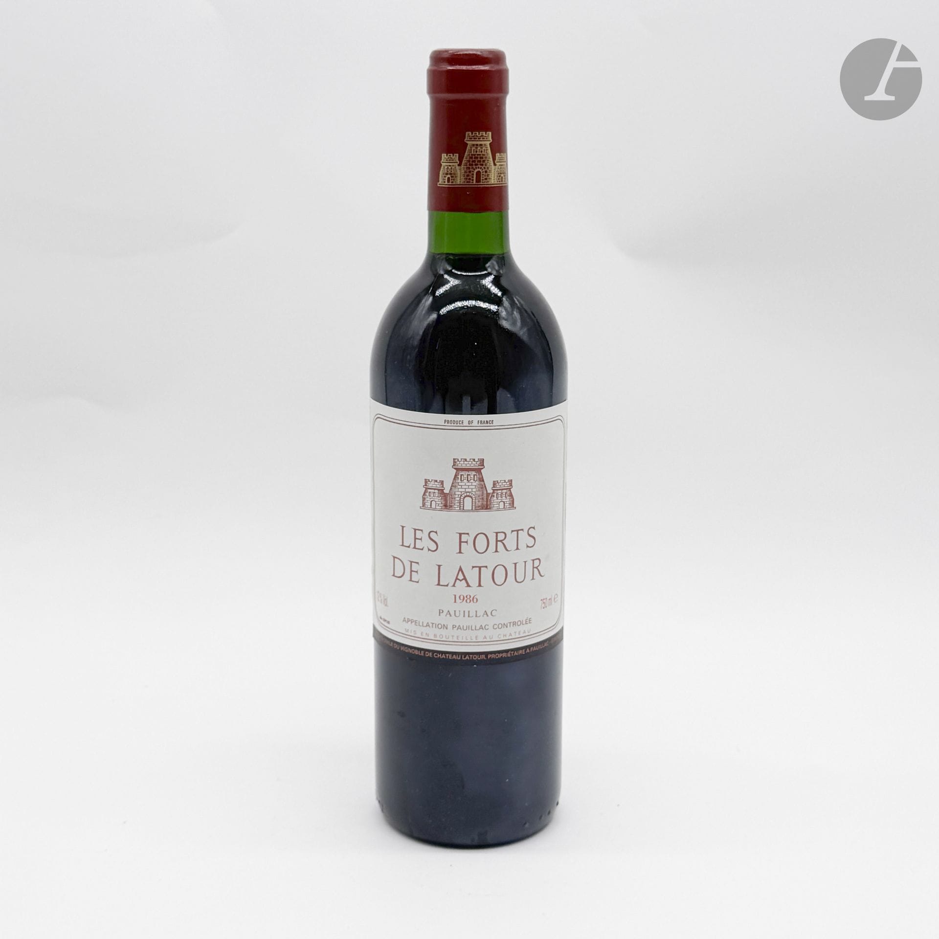 1 B LES FORTS DE LATOUR (B.G.), Pauillac, 1986