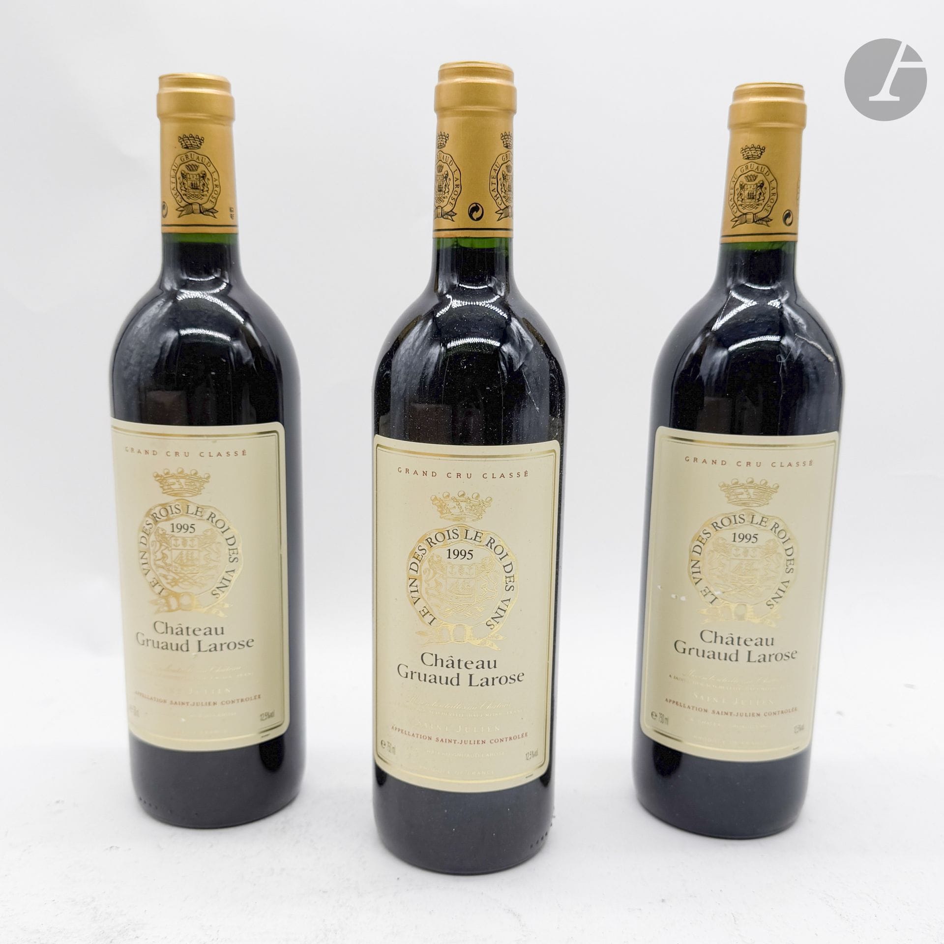 3 B CHÂTEAU GRUAUD LAROSE , GCC2 Saint-Julien, 1995
