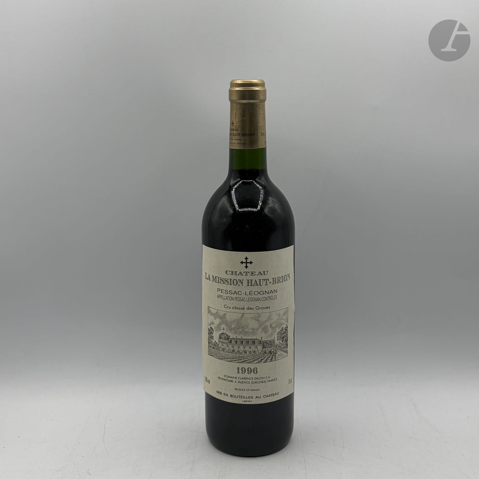 1 B CHÂTEAU LA MISSION HAUT-BRION , CC Graves, 1996