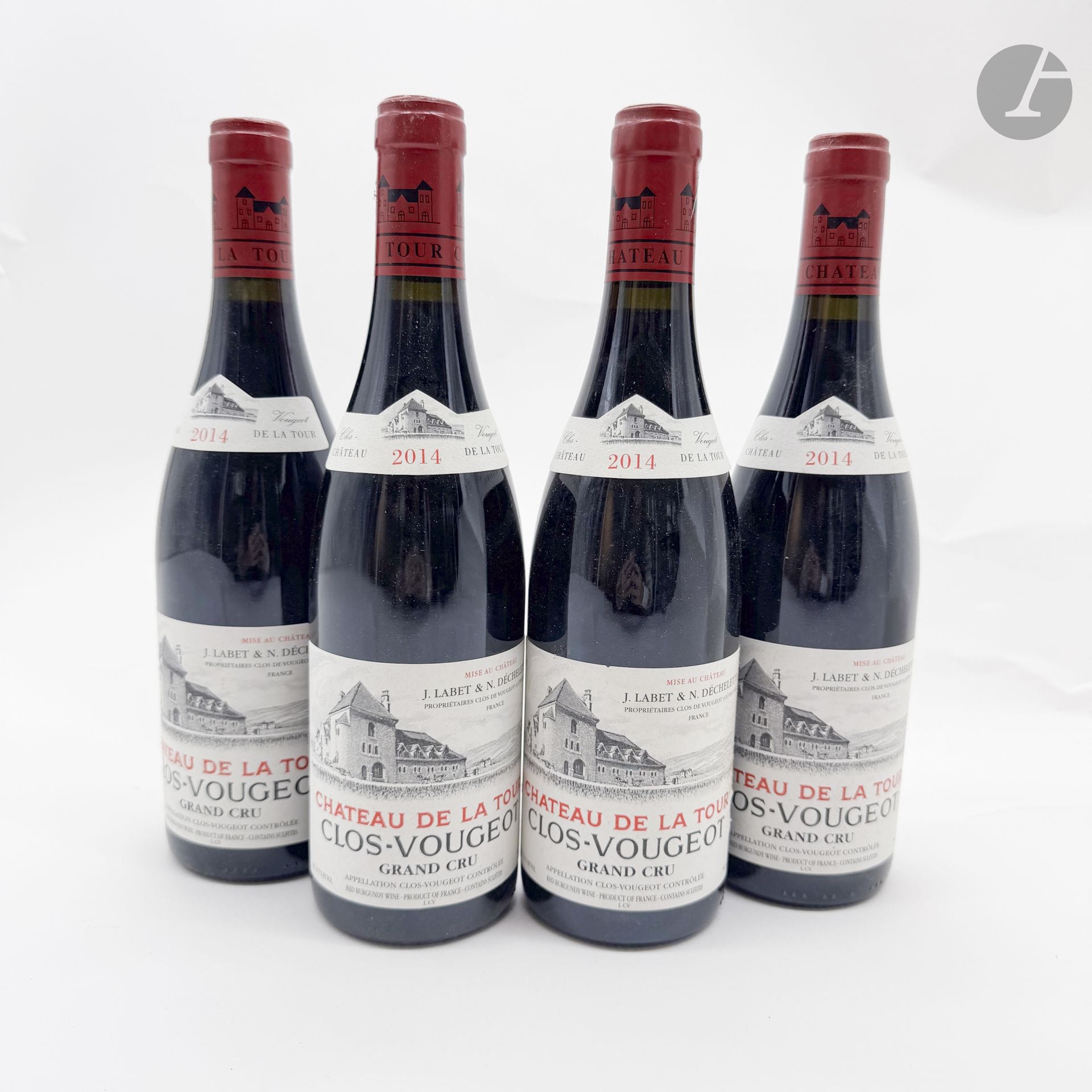 4 B CLOS-VOUGEOT (Grand Cru), Château de la Tour, 2014