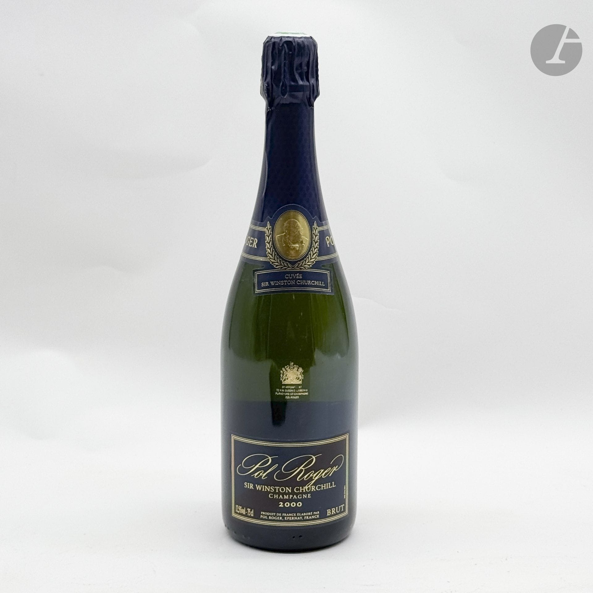 1 B CHAMPAGNE BRUT CUVEE SIR WINSTON CHURCHILL (Coffret d'origine sale), Pol Roger, 2000