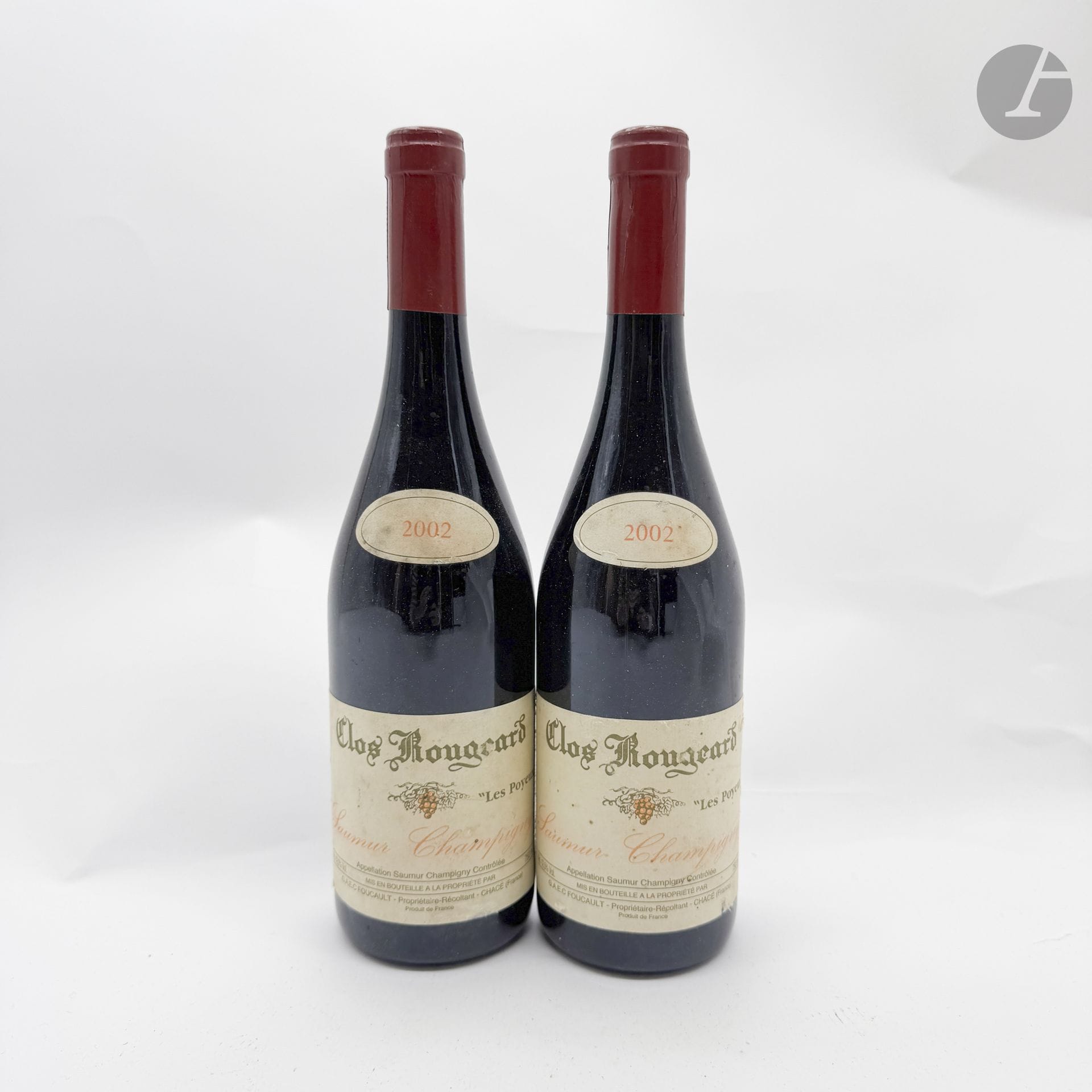 2 B SAUMUR CHAMPIGNY LES POYEUX (e.a; clm.a.), Clos Rougeard, 2002