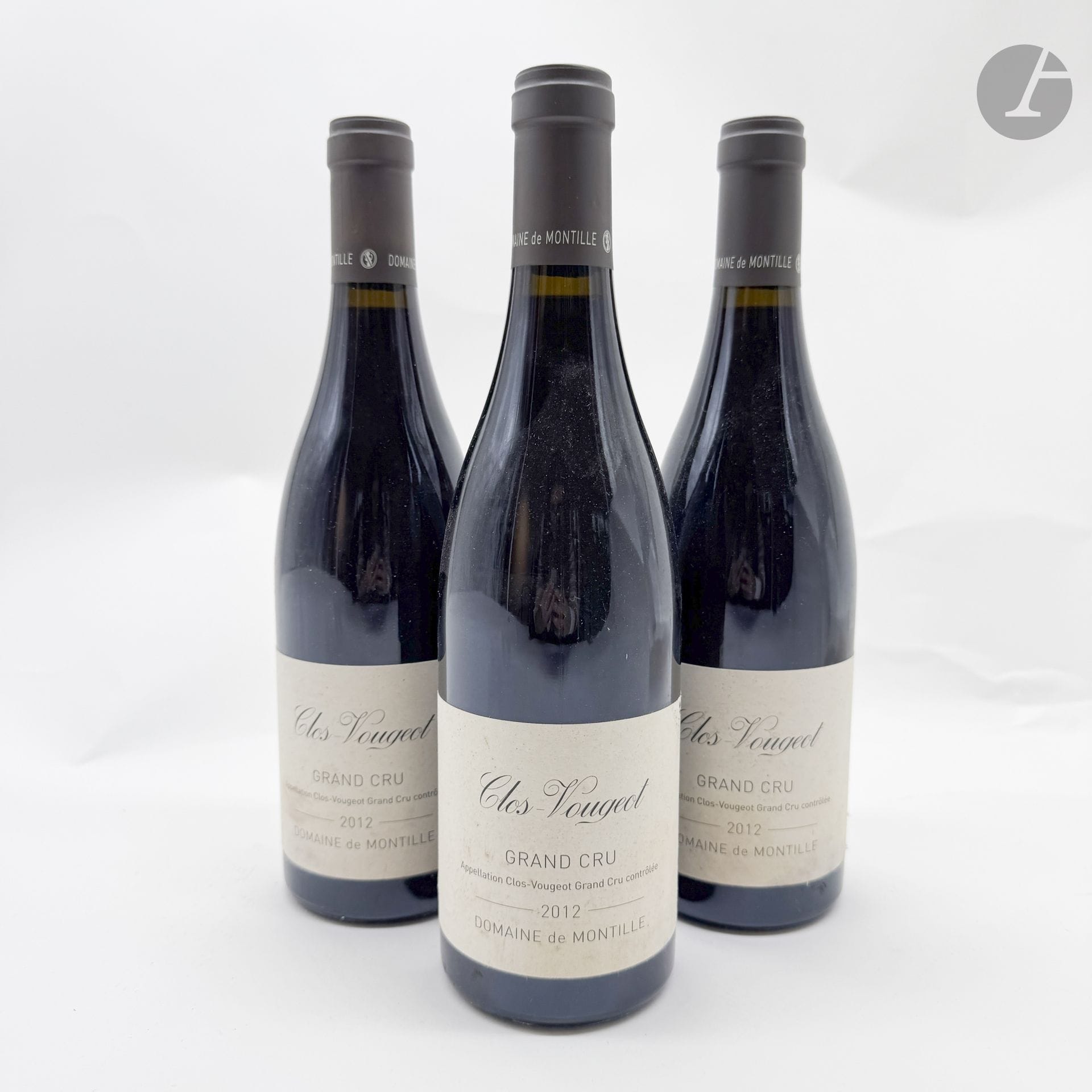 3 B CLOS-VOUGEOT (Grand Cru) (e.t.h.), Domaine de Montille, 2012
