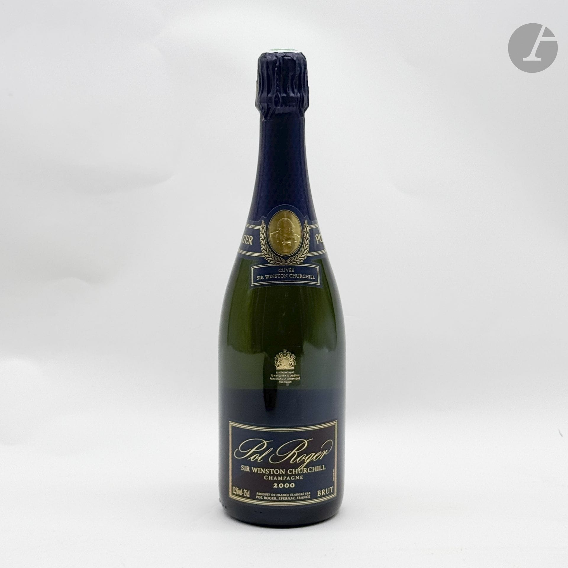 1 B CHAMPAGNE BRUT CUVEE SIR WINSTON CHURCHILL (Coffret d'origine sale), Pol Roger, 2000